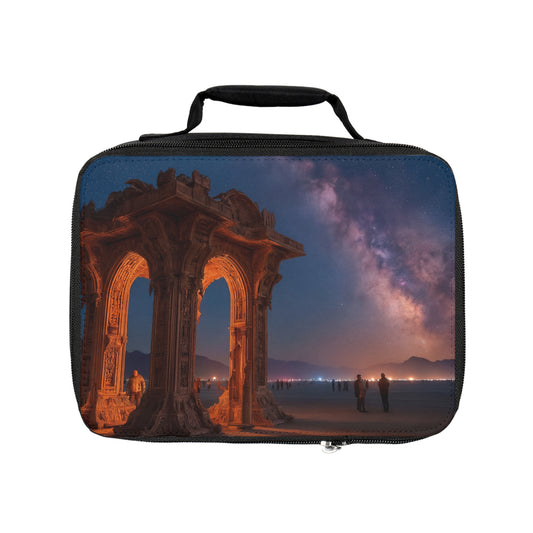 Celestial Archway Lunch Bag – Desert Gateway Under the Milky Way