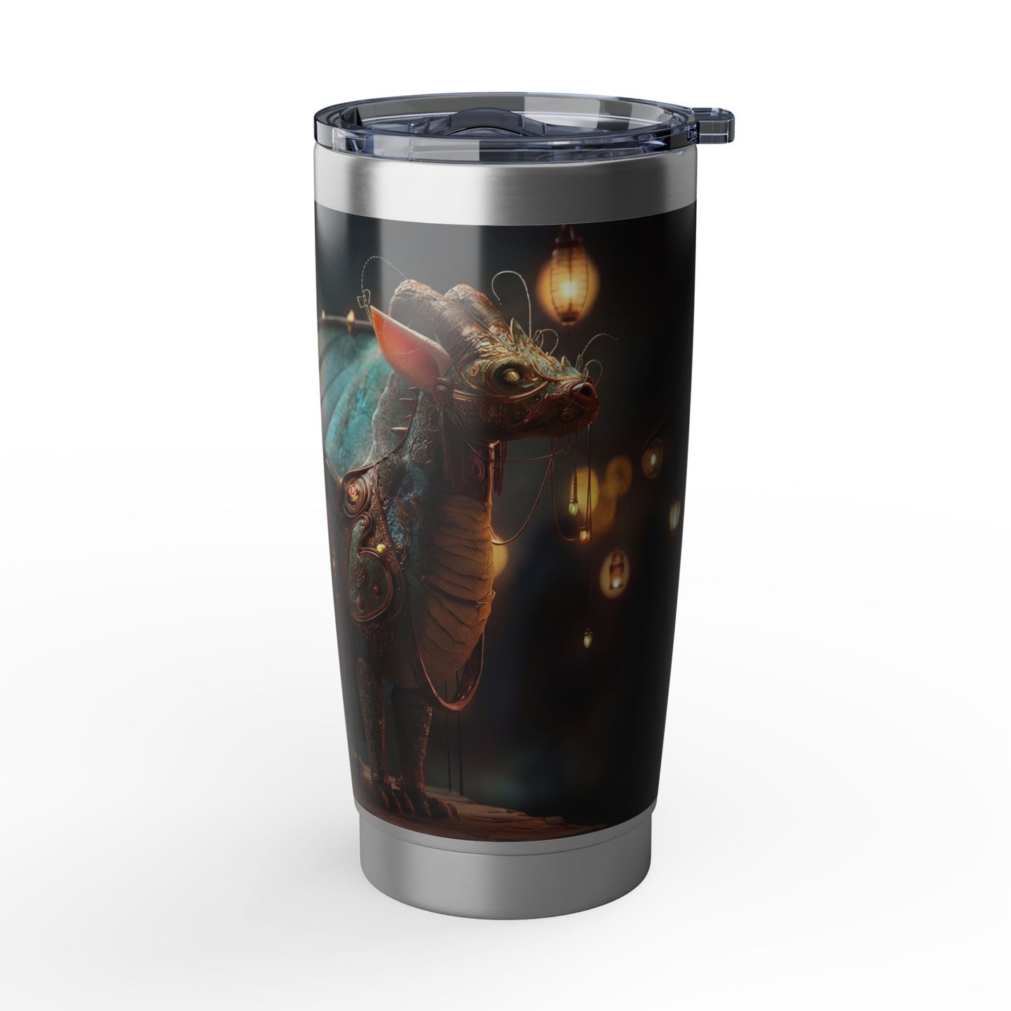 Lantern Dragon Vagabond 20oz Tumbler – Night Market Guardian