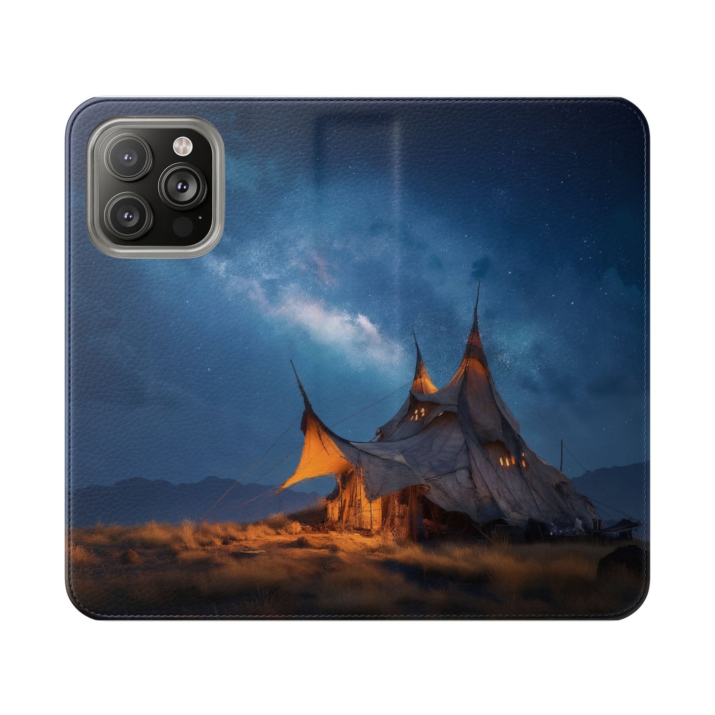 Stardust Nomad Tent Flip Cases – Milky Way Caravan Canvas