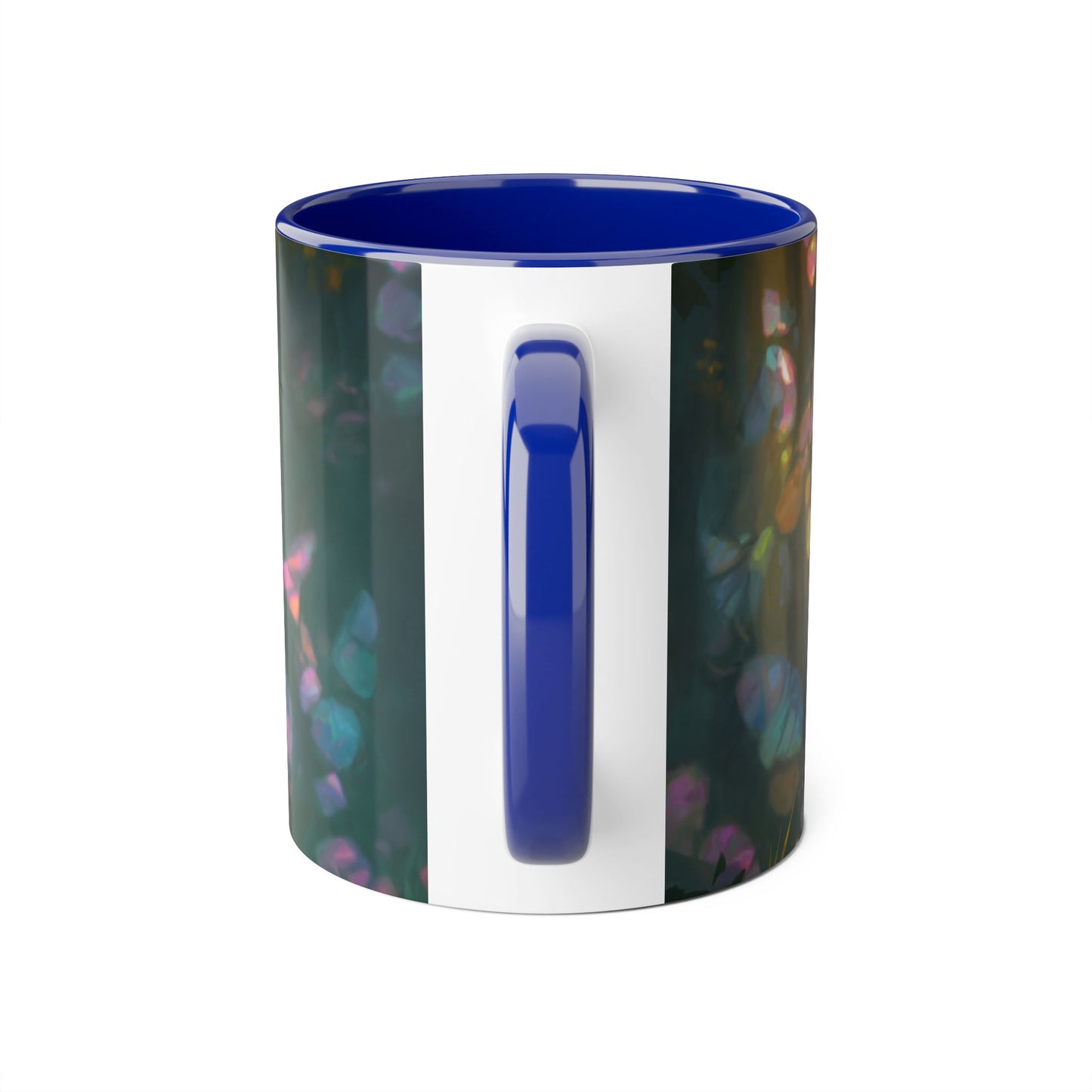 Sentinel Knight Accent Mugs, 11oz – Prism-Lit Forest Prayer Scene