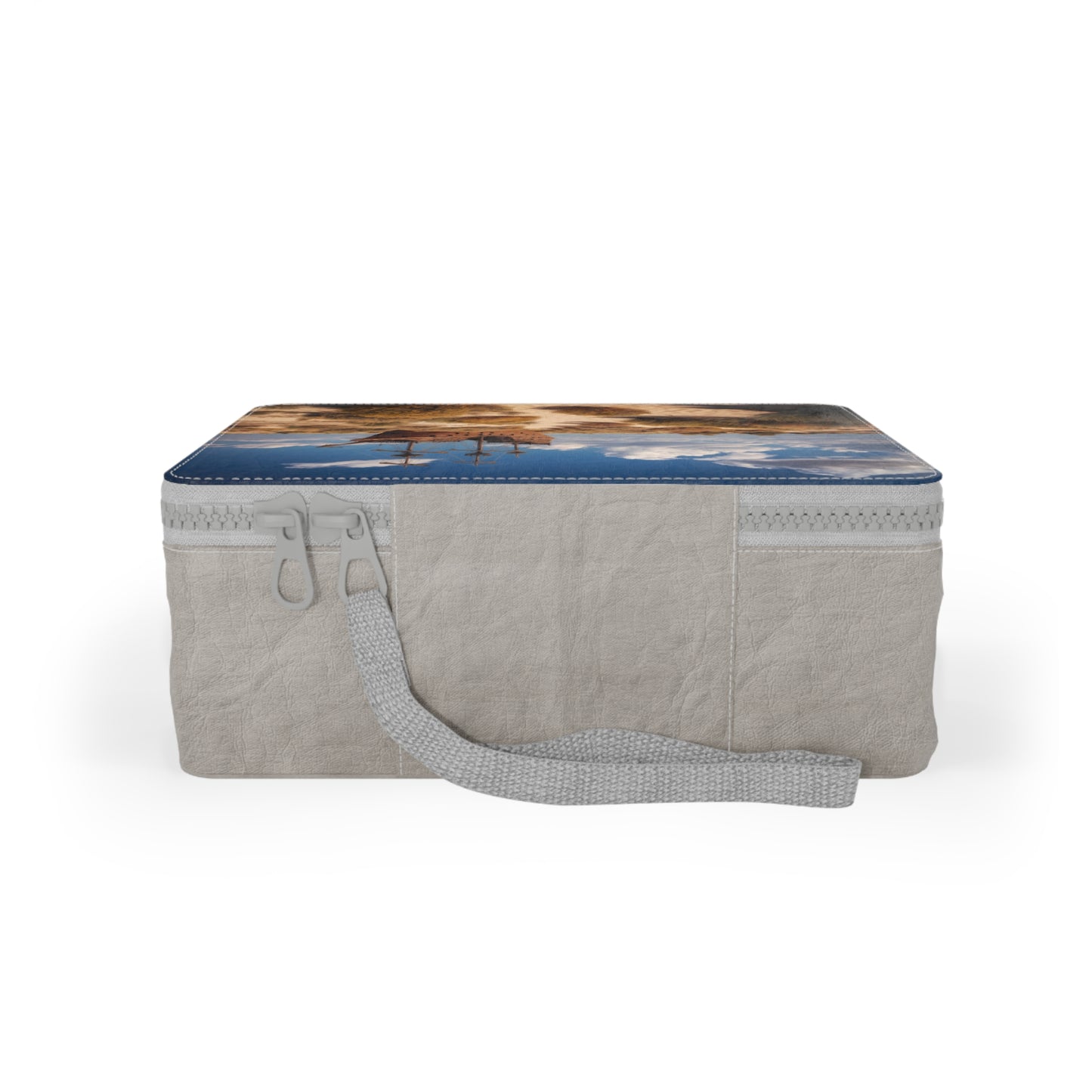 Desert Shipwreck Paper Lunch Bag – Golden Sandscape Voyage