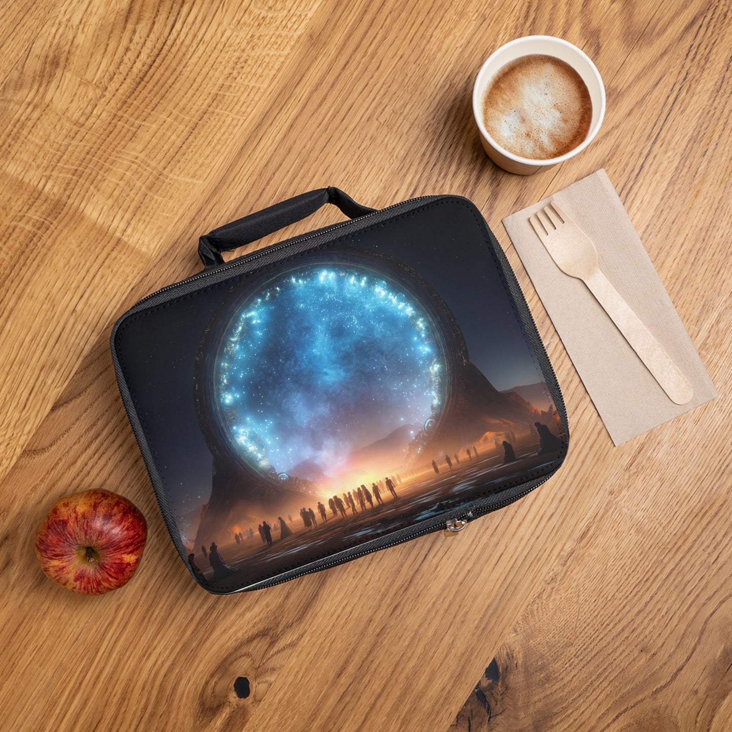 Celestial Portal Lunch Bag – Where Stars Meet the Earth