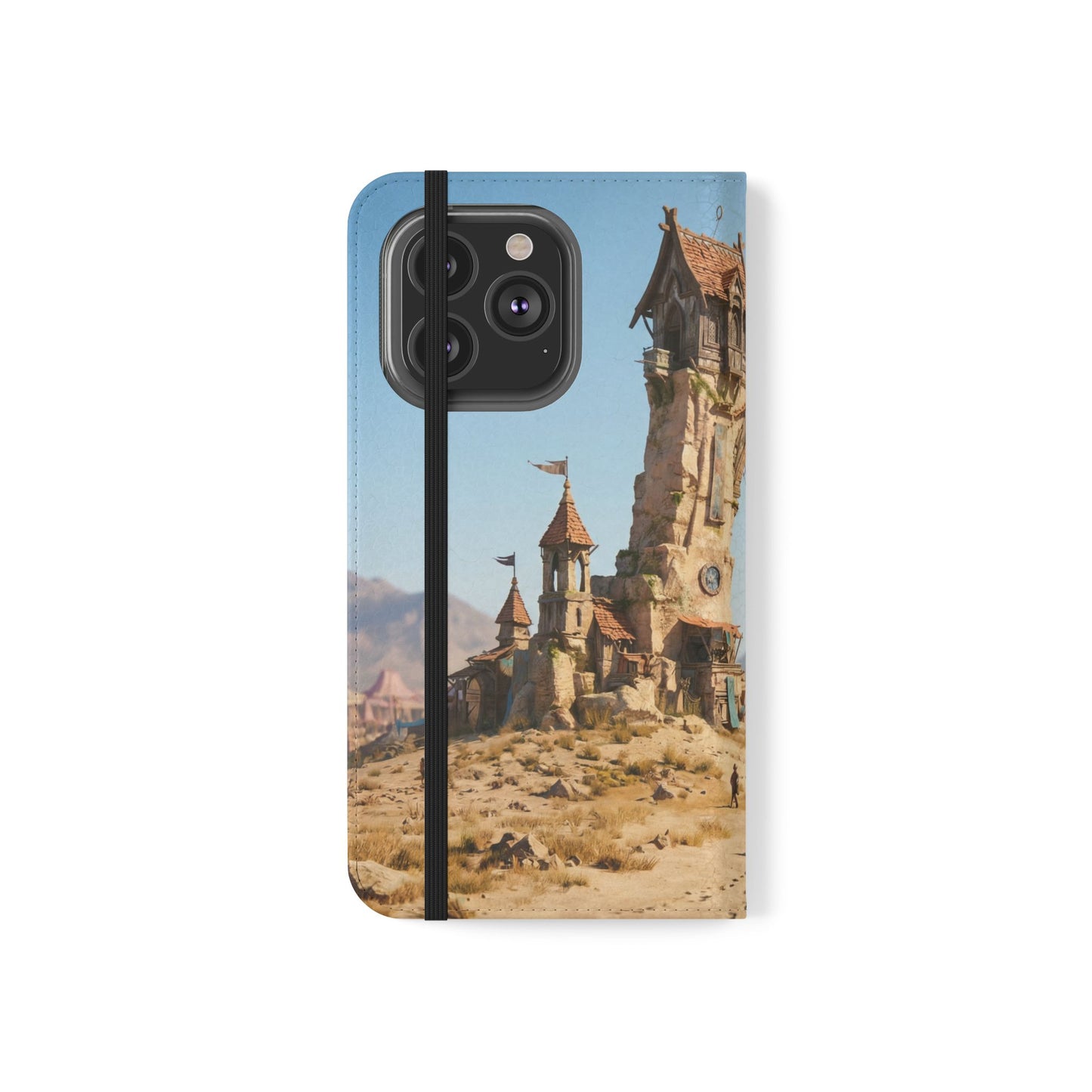 Desert Sentinel Gate Flip Cases – Weathered Archway Journey