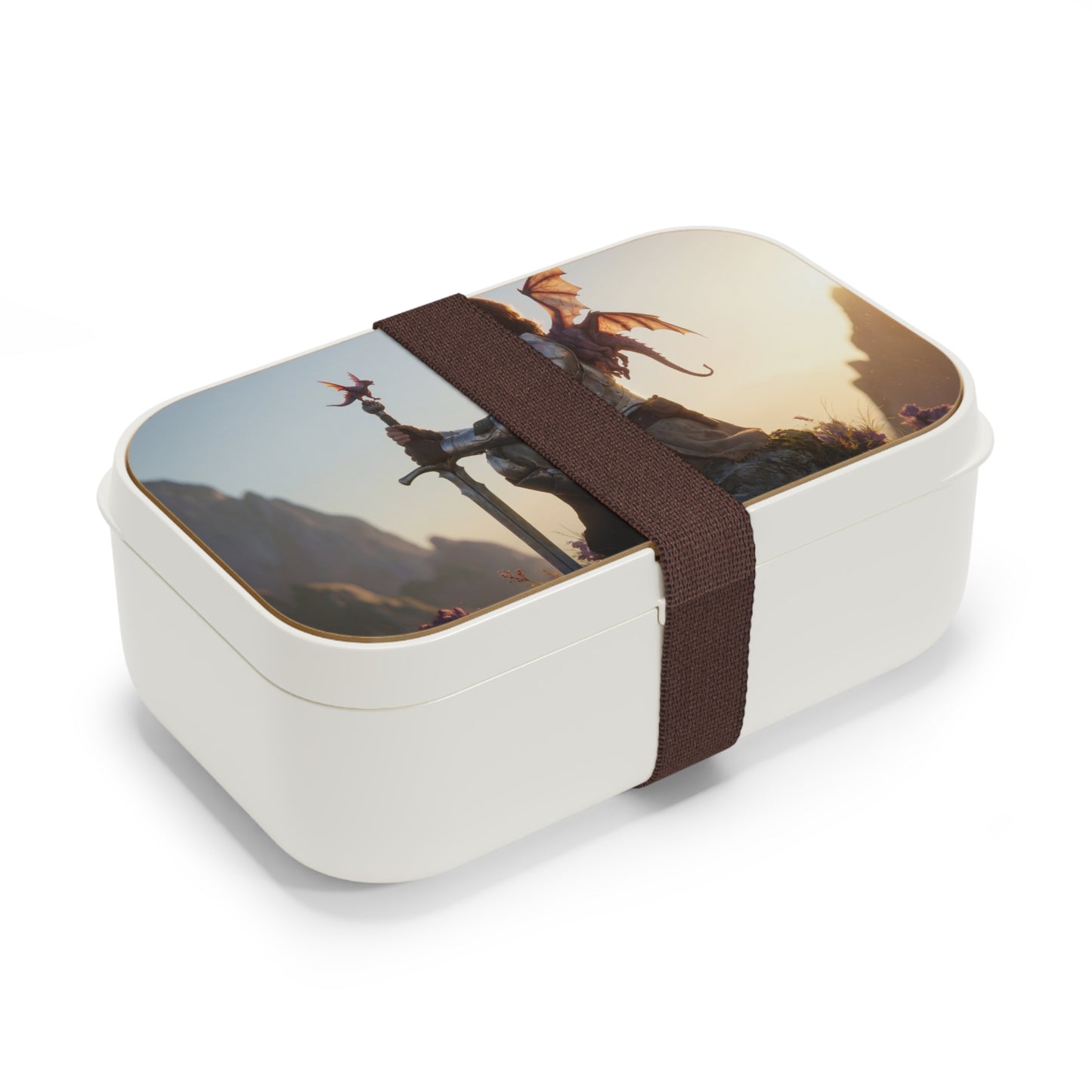 Dragon Knight with Tiny Dragon Bento Lunch Box – Sunset Peak Guardian