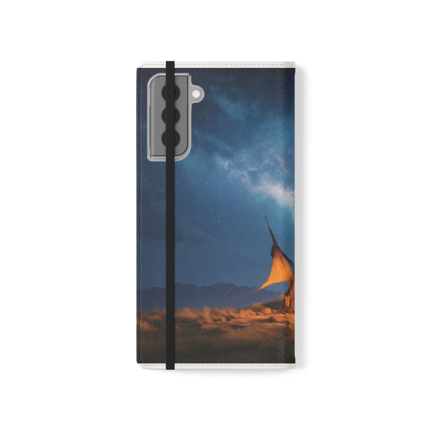 Stardust Nomad Tent Flip Cases – Milky Way Caravan Canvas
