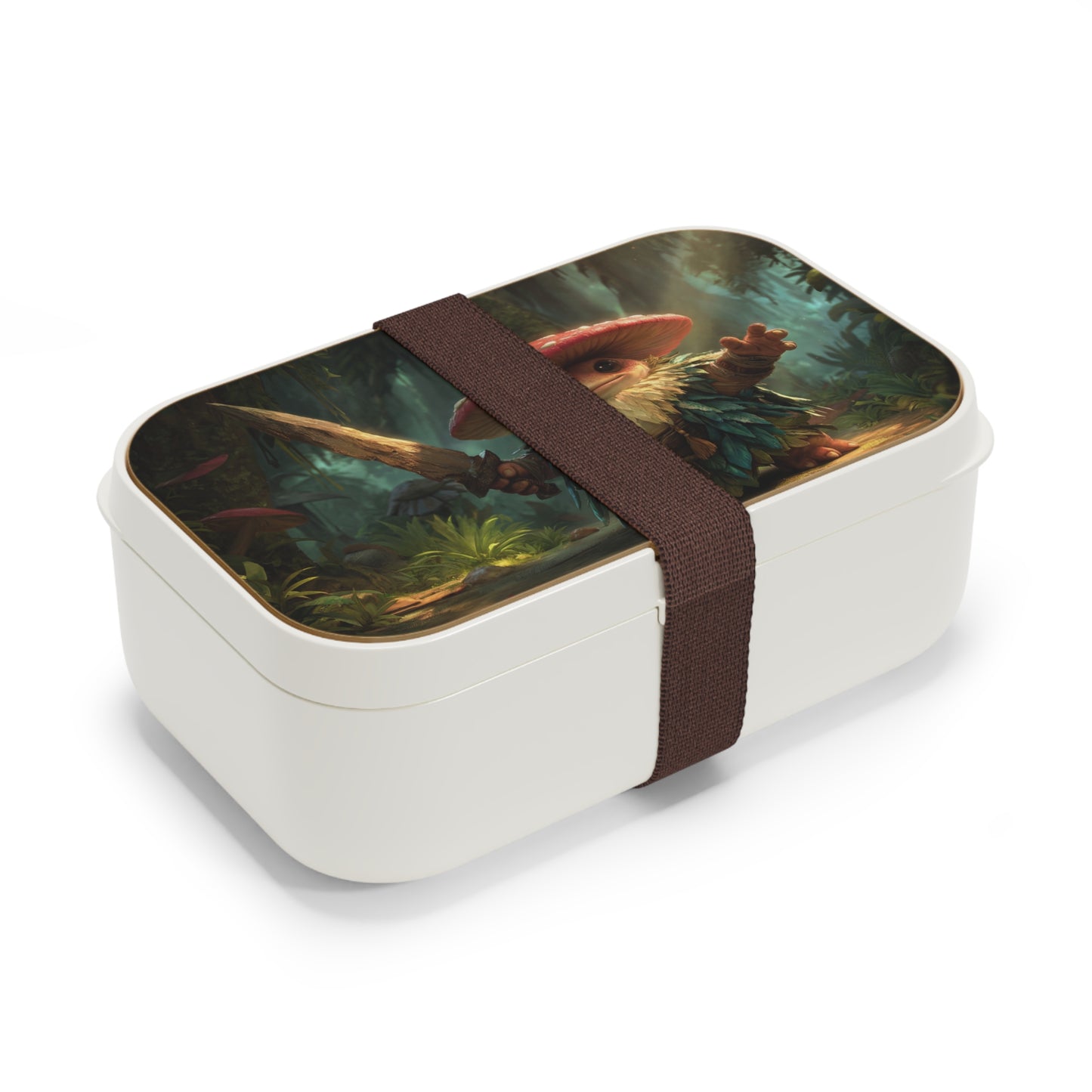 Mushroom Knight Bento Lunch Box – Red Canopy Guardian