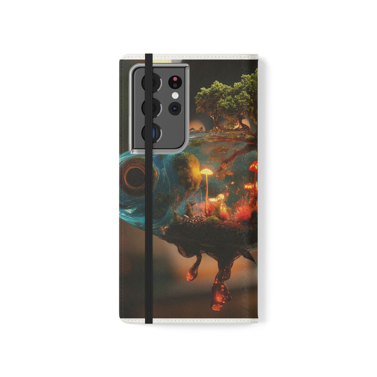 Forest Fish Flip Case – Liquid Glowwood Dreamscape