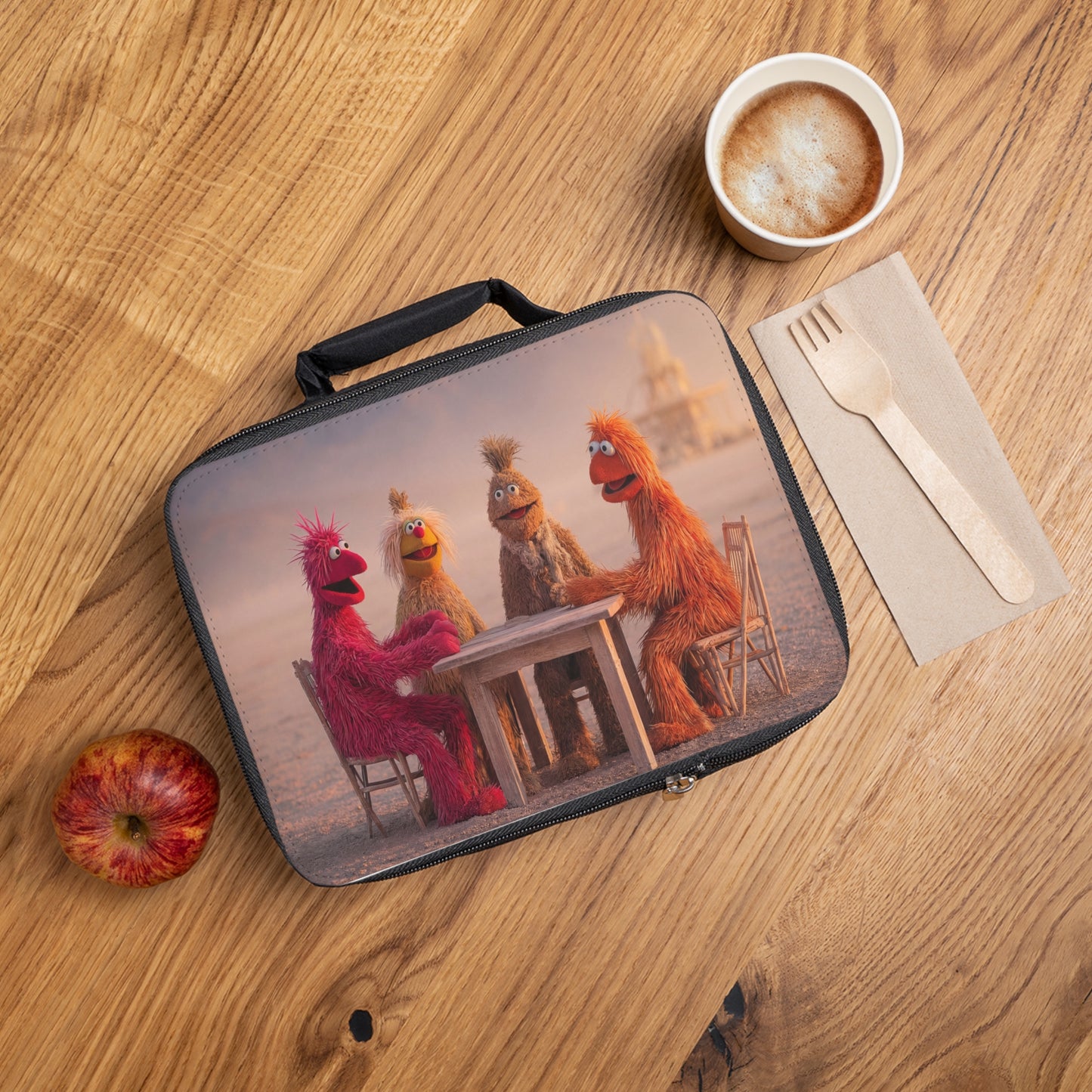 Desert Diner Muppet Lunch Bag – Sunset Table Talk in the Dust
