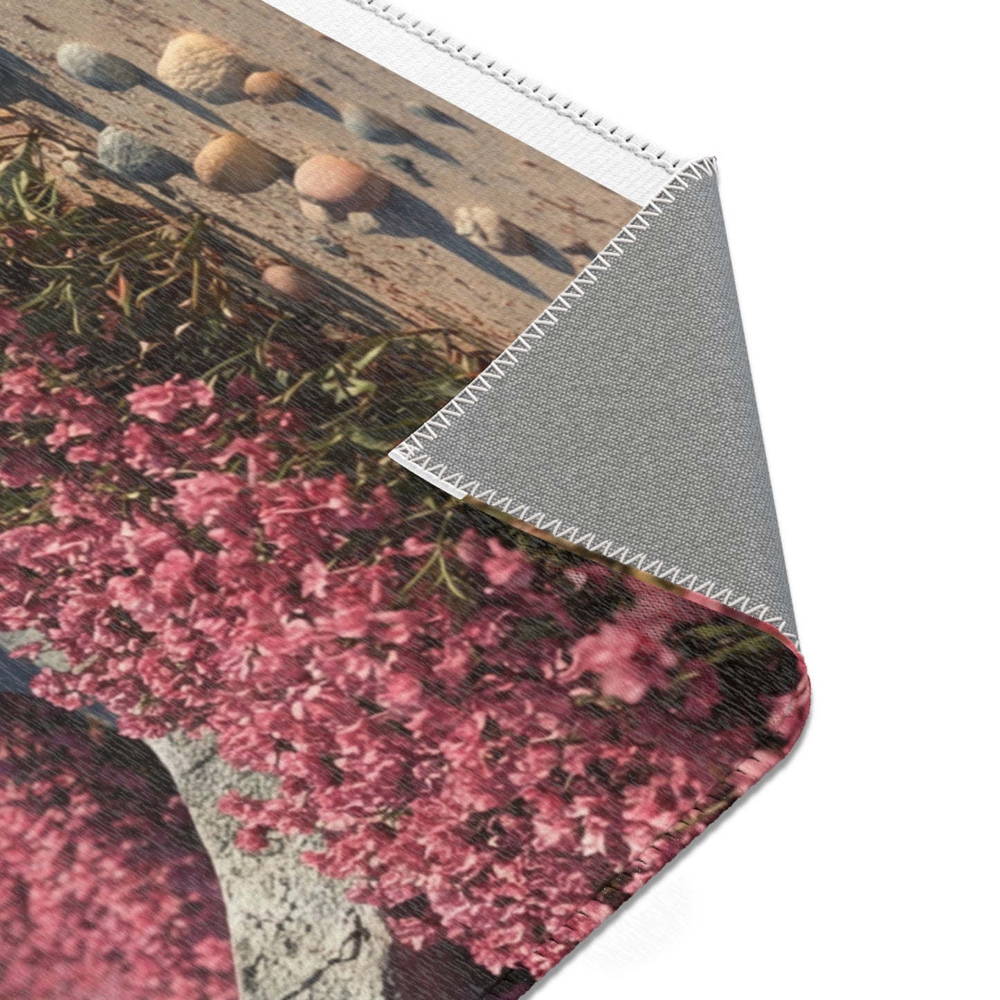 Stone Portal Area Rug – Pink Bloomed Threshold