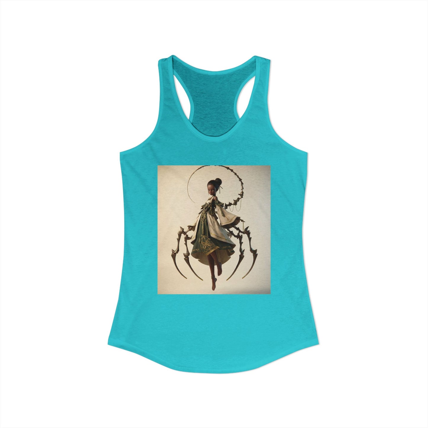 Bone Sentinel Women's Ideal Racerback Tank – Verdant Guardian Float