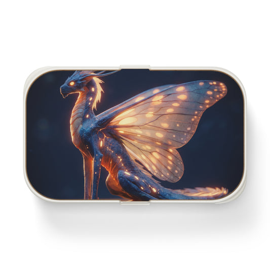 Luminescent Dragonfly Dragon Bento Lunch Box – Twilight Guardian of Gentle Glow