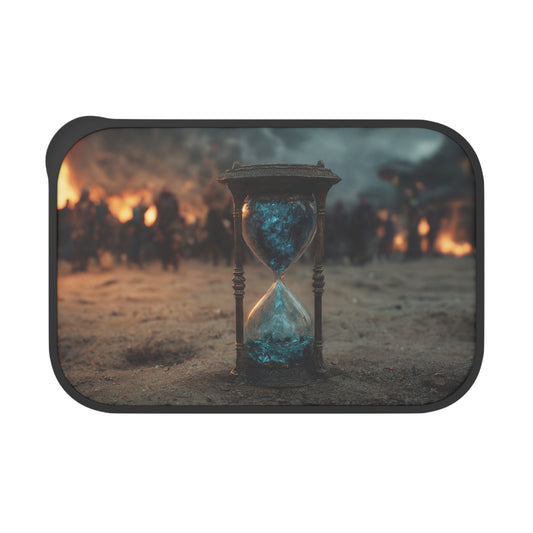 Battlefield Hourglass PLA Bento Box with Band and Utensils – Sands of Final Dawn