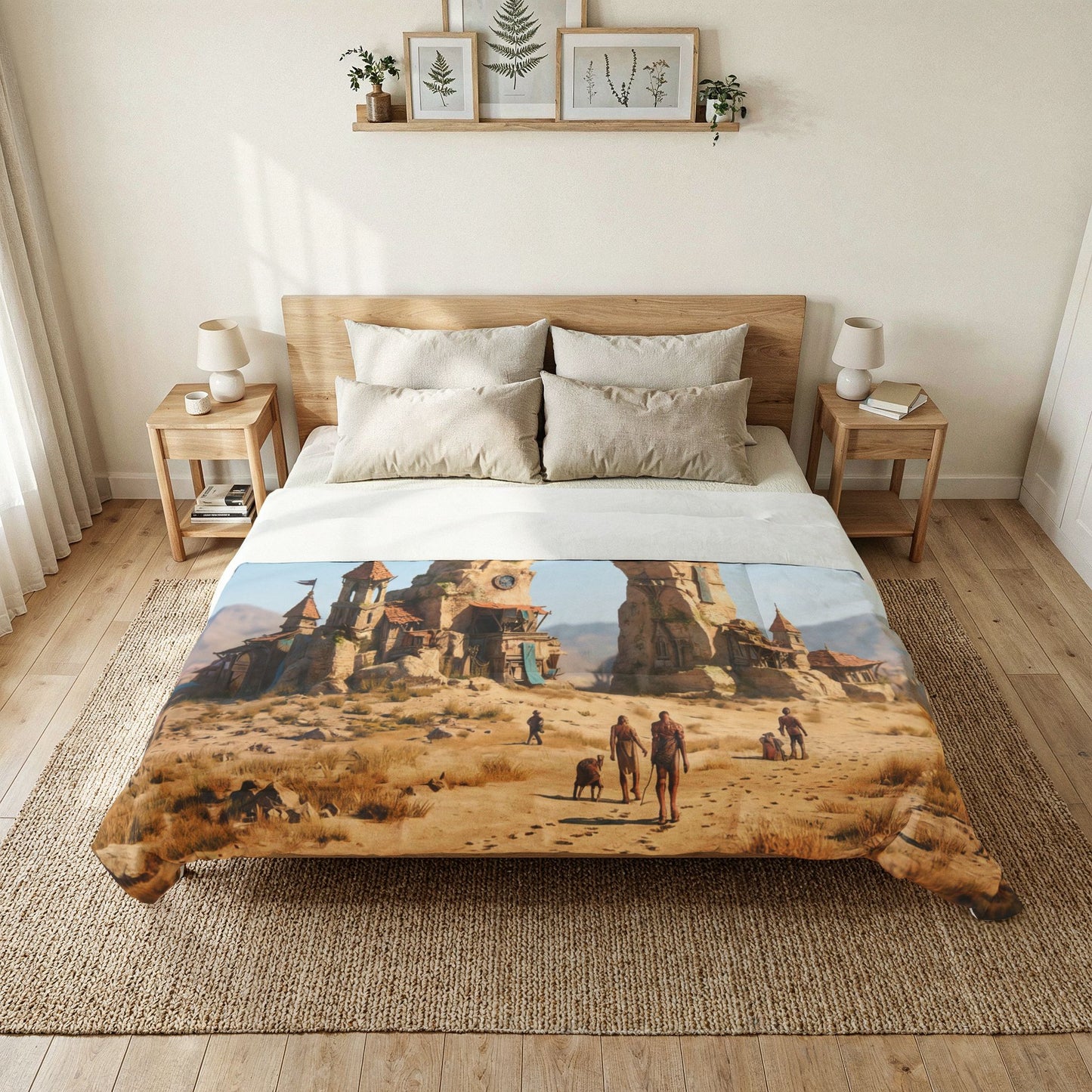 Desert Sentinel Archway Comforter – Sunstone Gateway Tapestry
