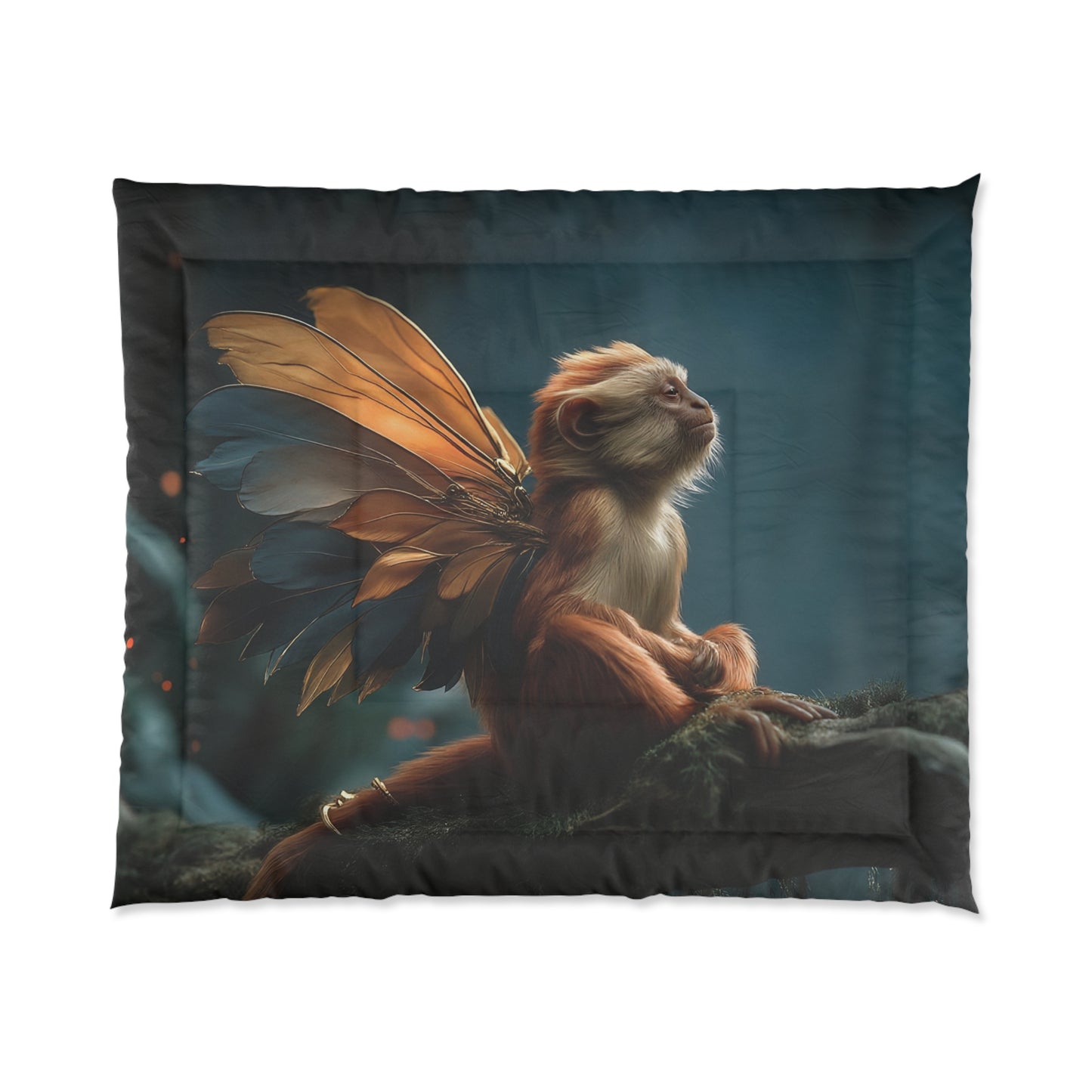 Winged Monkey Comforter – Twilight Forest Guardian