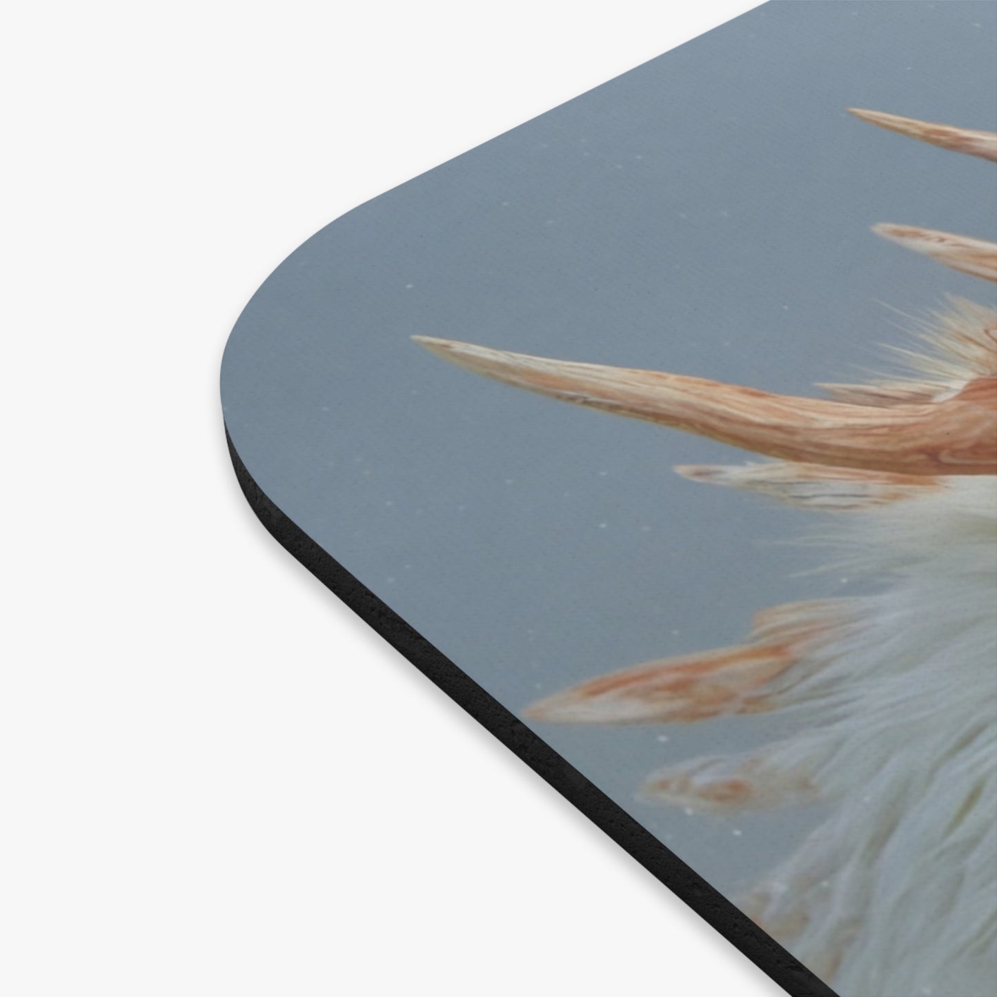 Child and Snow Dragon Mouse Pad – Whispers of Winter’s Gentle Guardian