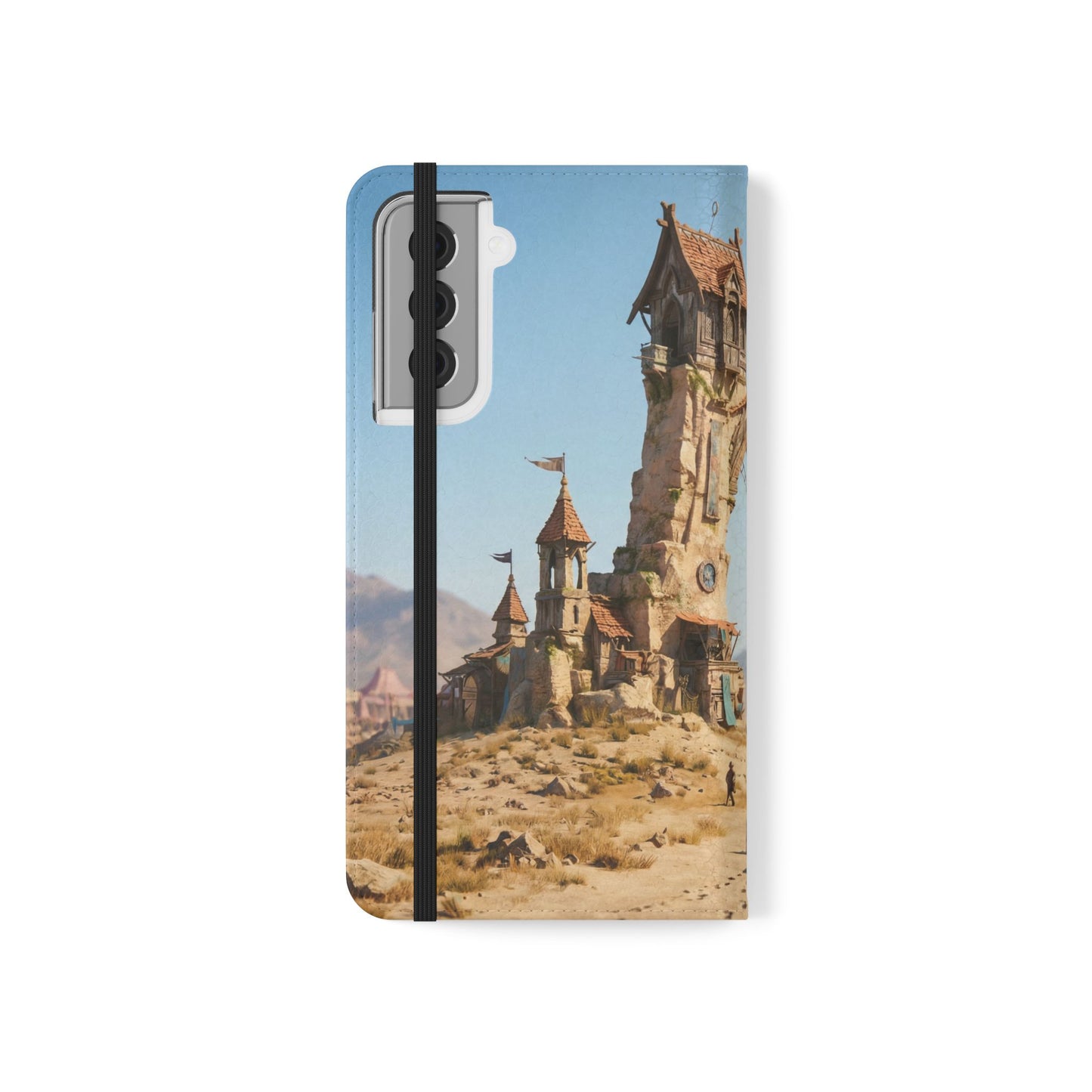 Desert Sentinel Gate Flip Cases – Weathered Archway Journey