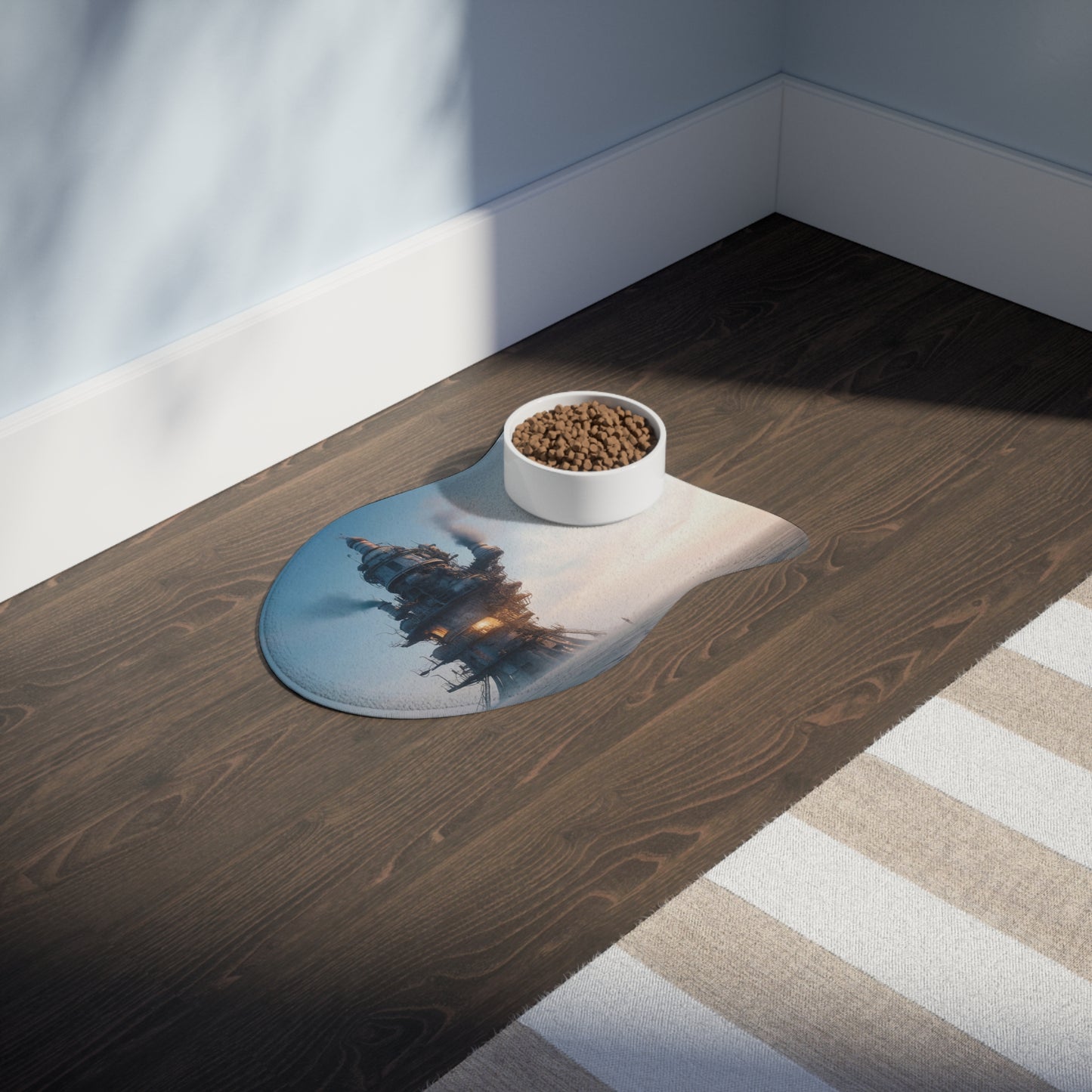 Steamborne Tower Pet Feeding Mats – Dawn’s Industrial Sanctuary