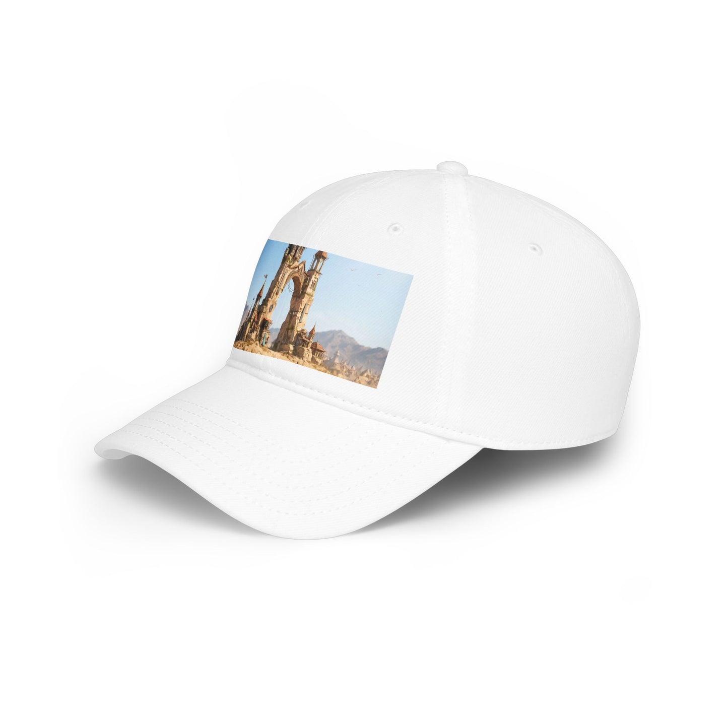Desert Gatehouse Low Profile Baseball Cap – Arid Sentinel Archway