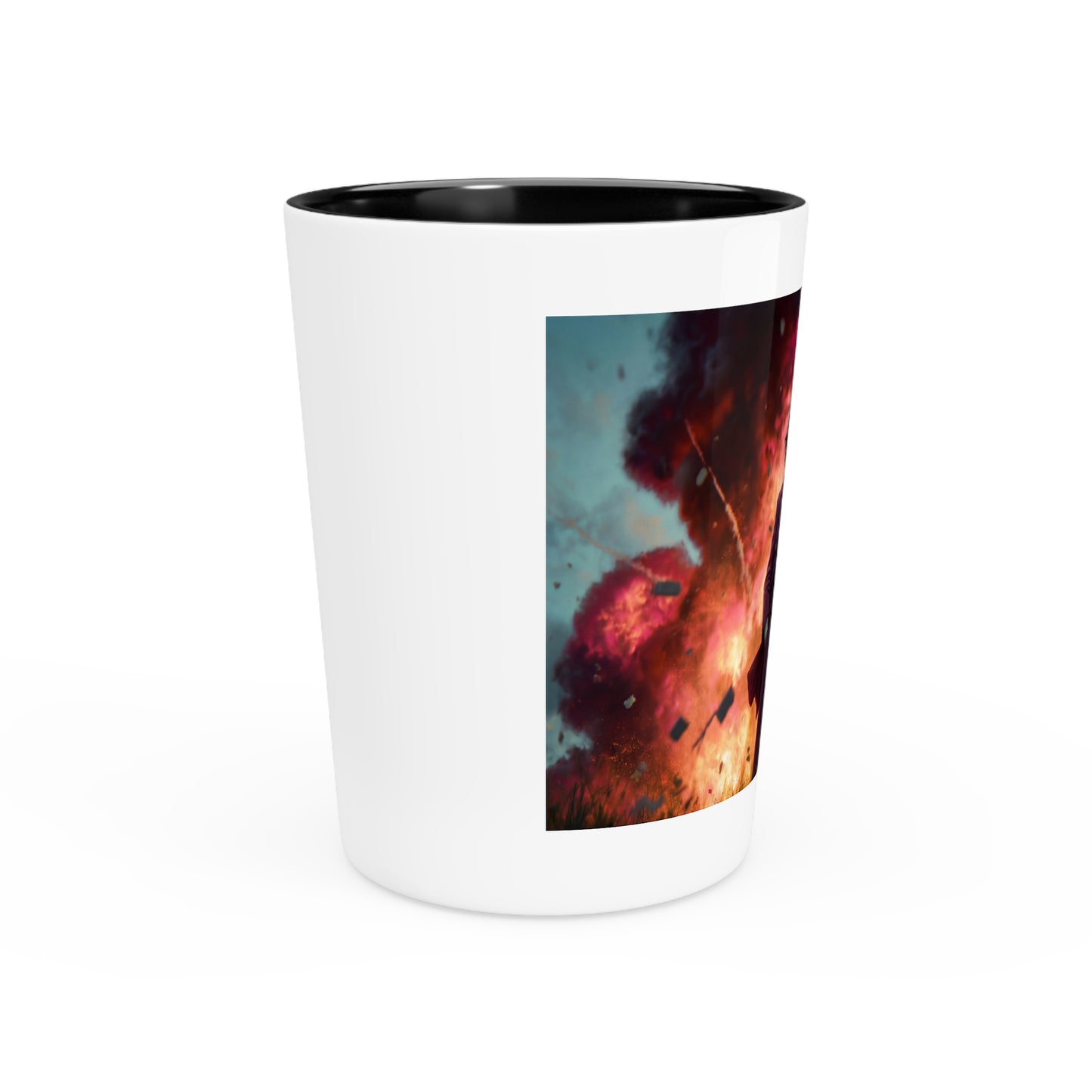 Explosive Gentleman Shot Glass – Crimson Dawn Aftermath