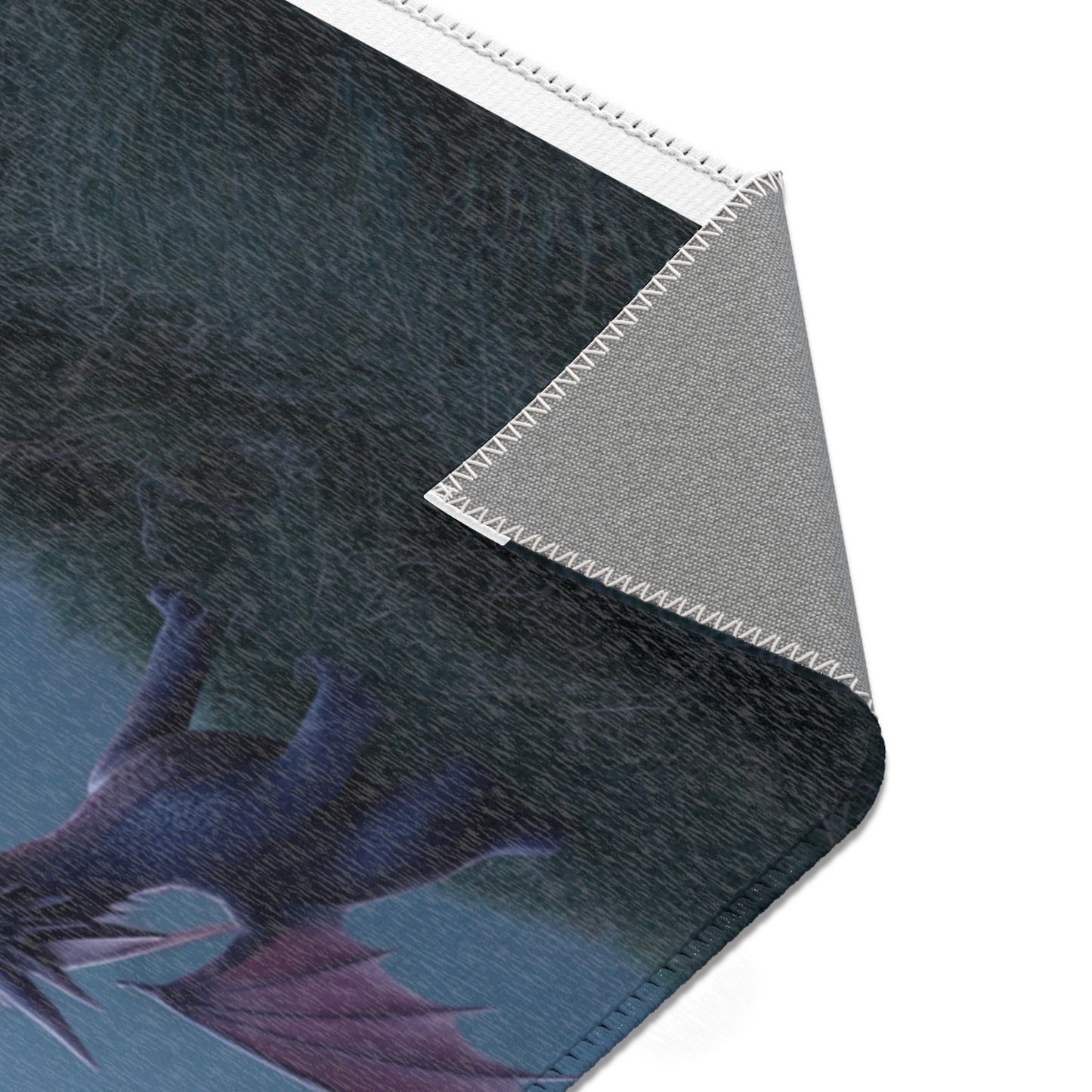 Warrior and Dragon Companion Area Rugs – Twilight Peak Bond