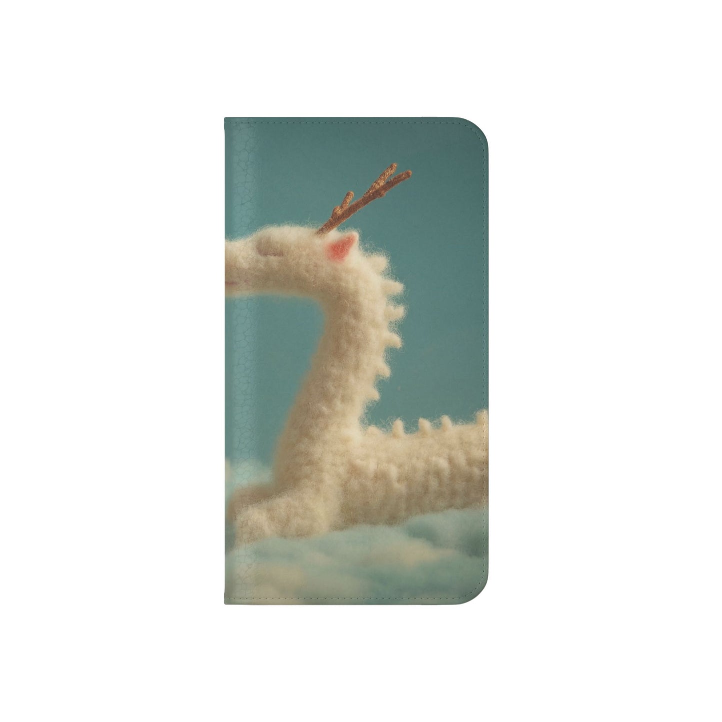 Woolly Dragon & Child Flip Cases – Cloudside Guardians