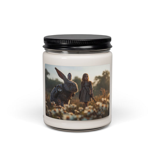 Armored Rabbit Companion Scented Soy Candle, 9oz – Sunset Meadow Guardianship