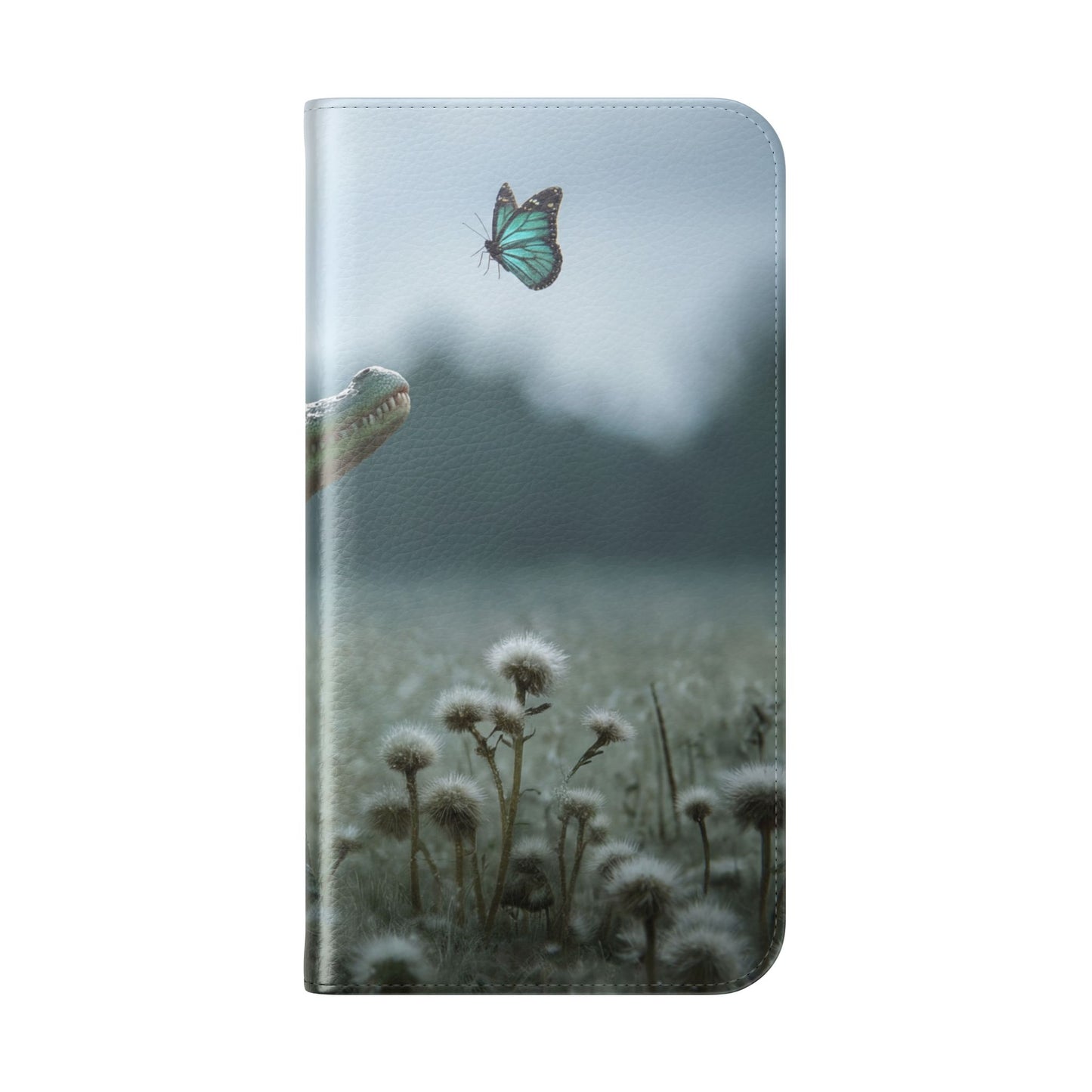 Gentle Croc & Butterfly Flip Cases – Tender Meadow Guardian Scene