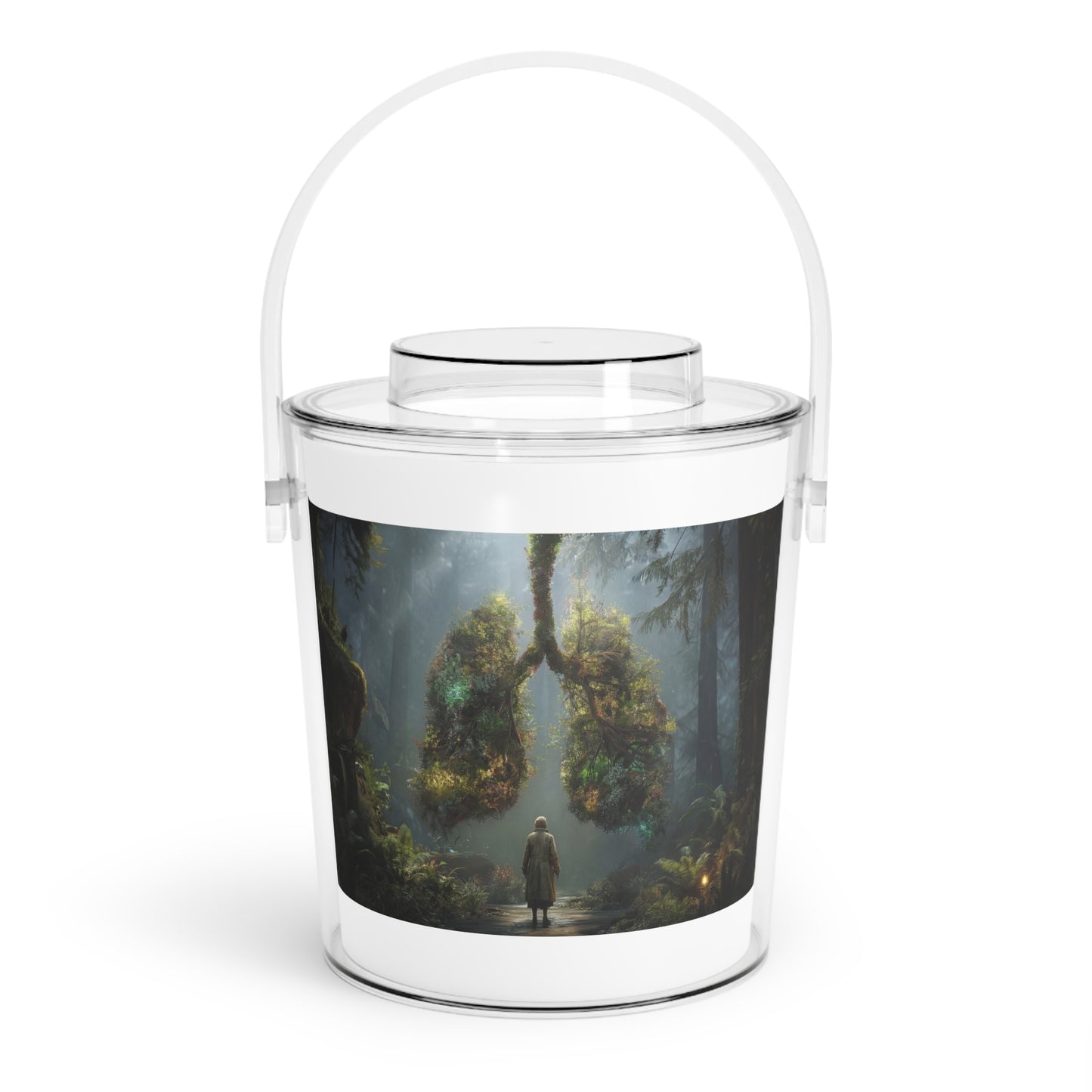Lungs of the Earth Ice Bucket with Tongs – Sacred Grove of Breath