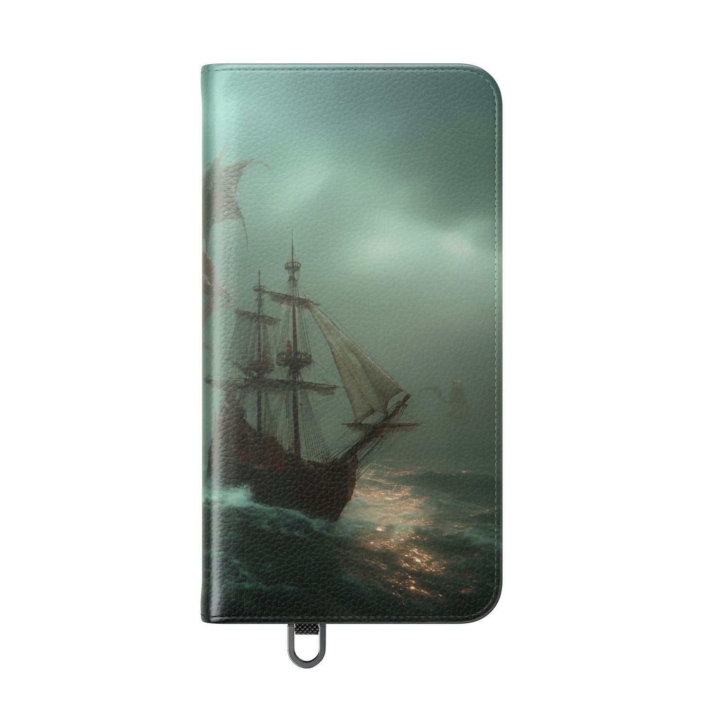Leviathan Dragon Flip Cases – Crimson Sentinel at Sea