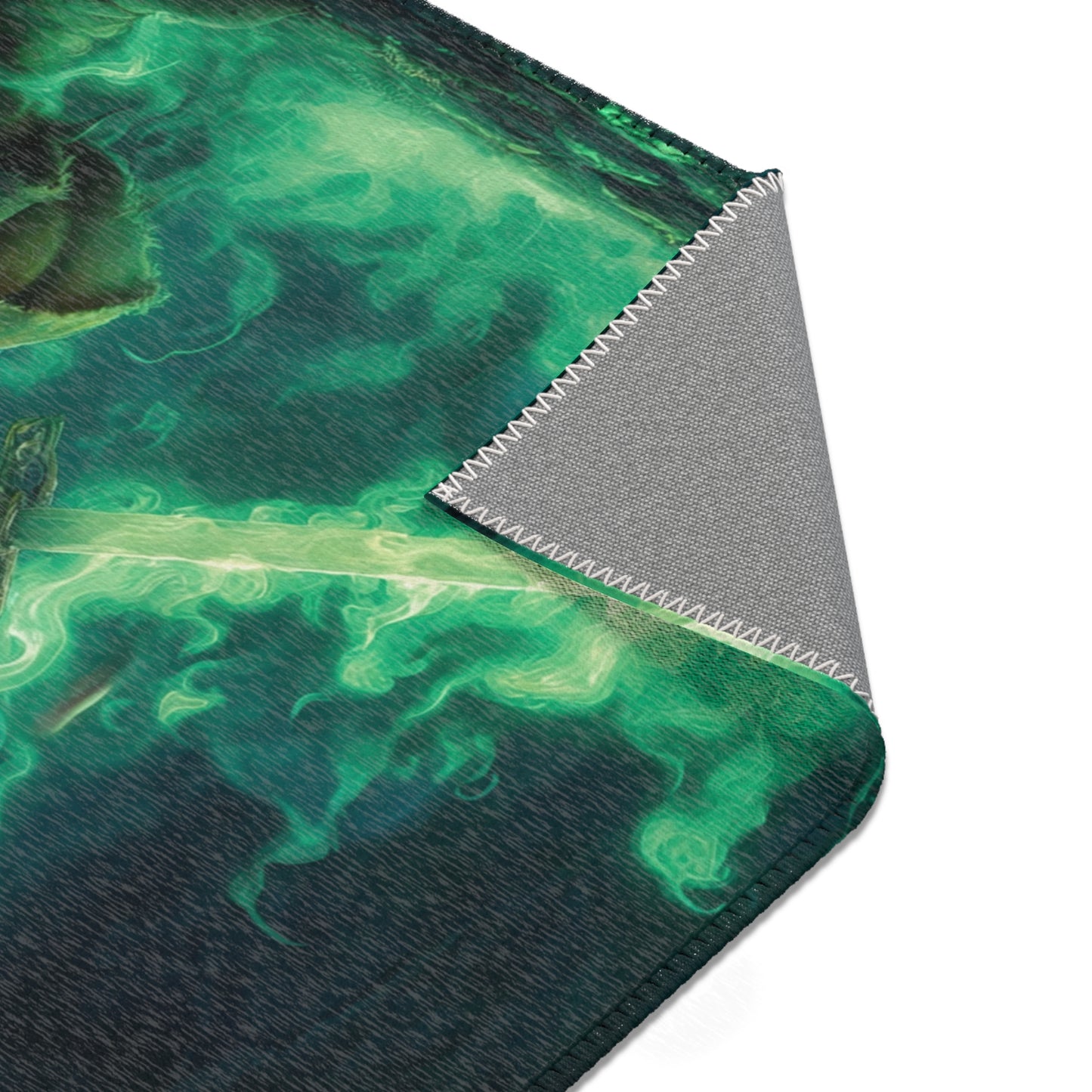 Green-Eyed Apprentice Area Rugs – Midnight Alley Sword Duel
