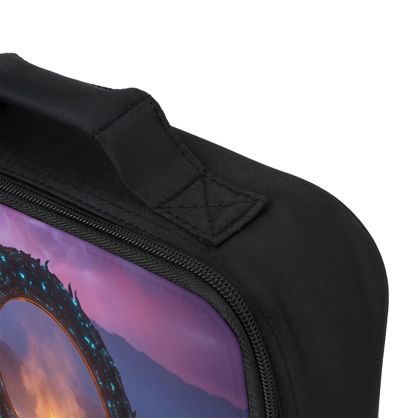 Celestial Portal Lunch Bag – Twilight Ceremony Under the Glowing Ring