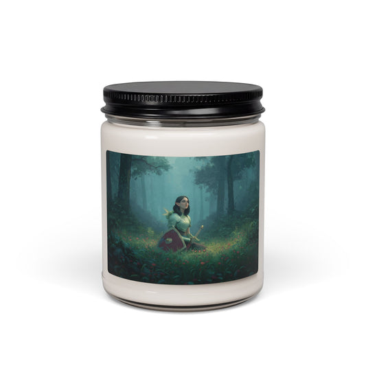 Elven Guardian Scented Soy Candle, 9oz – Whispering Woods Solace