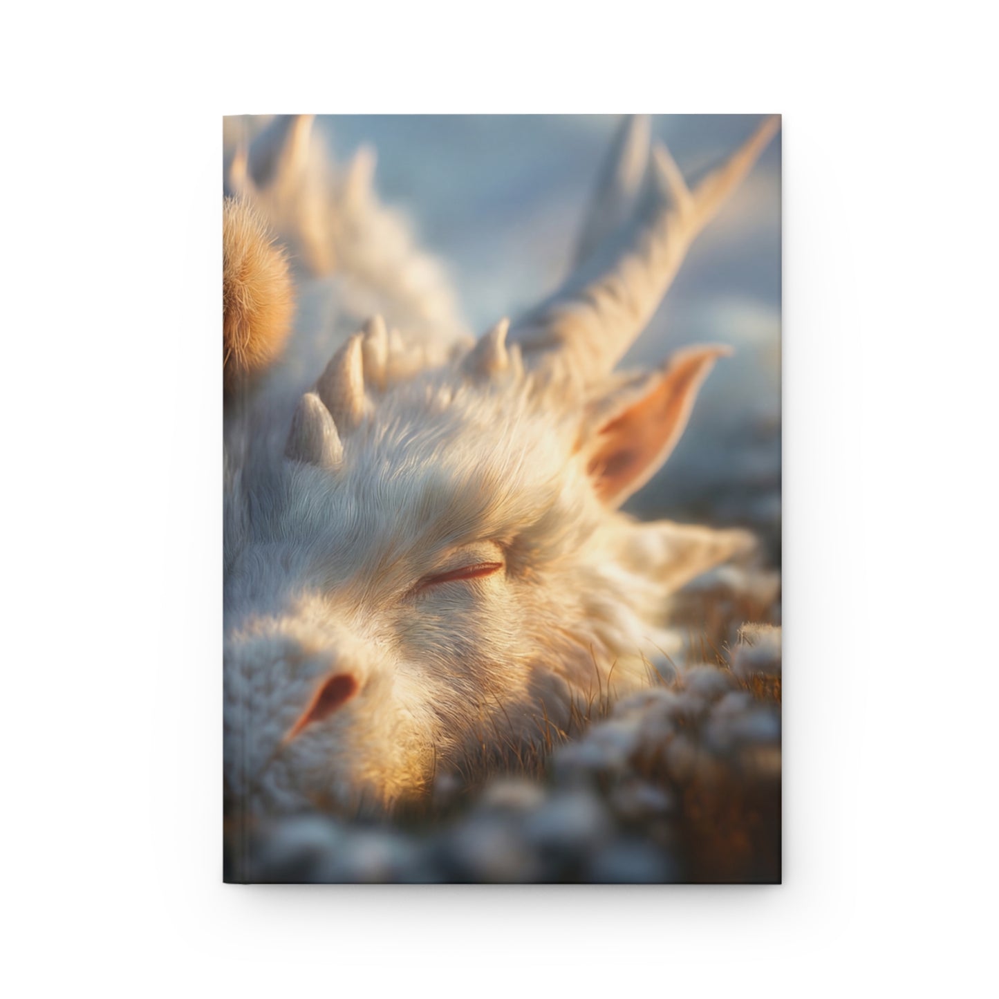 Snowbound Guardian Hardcover Journal Matte – Whispering Frost Companion