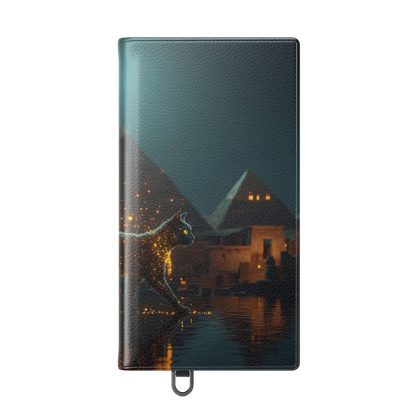 Celestial Vortex Flip Cases – Indigo Cloud Dreamscape