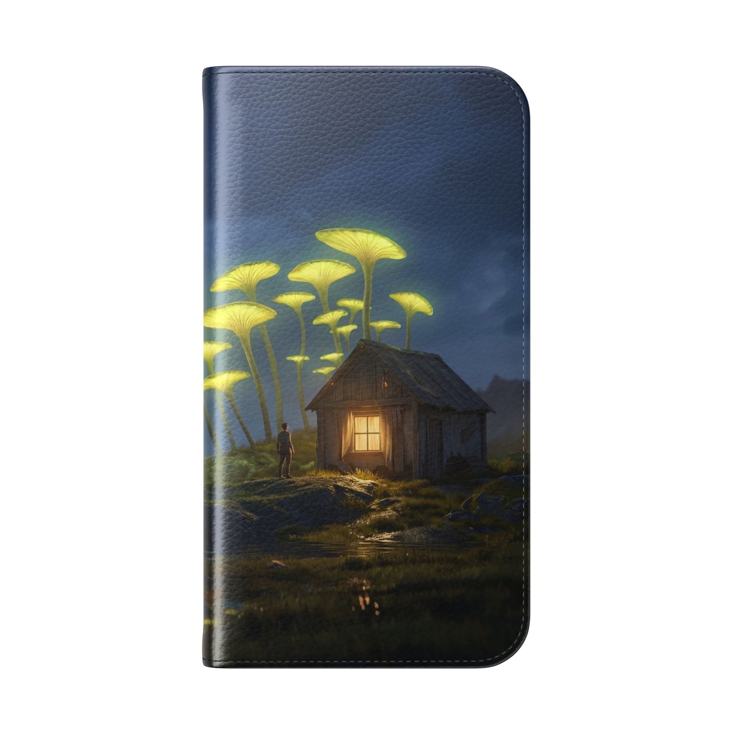Glowing Mushroom Cottage Flip Cases – Whispering Grove Nightlight