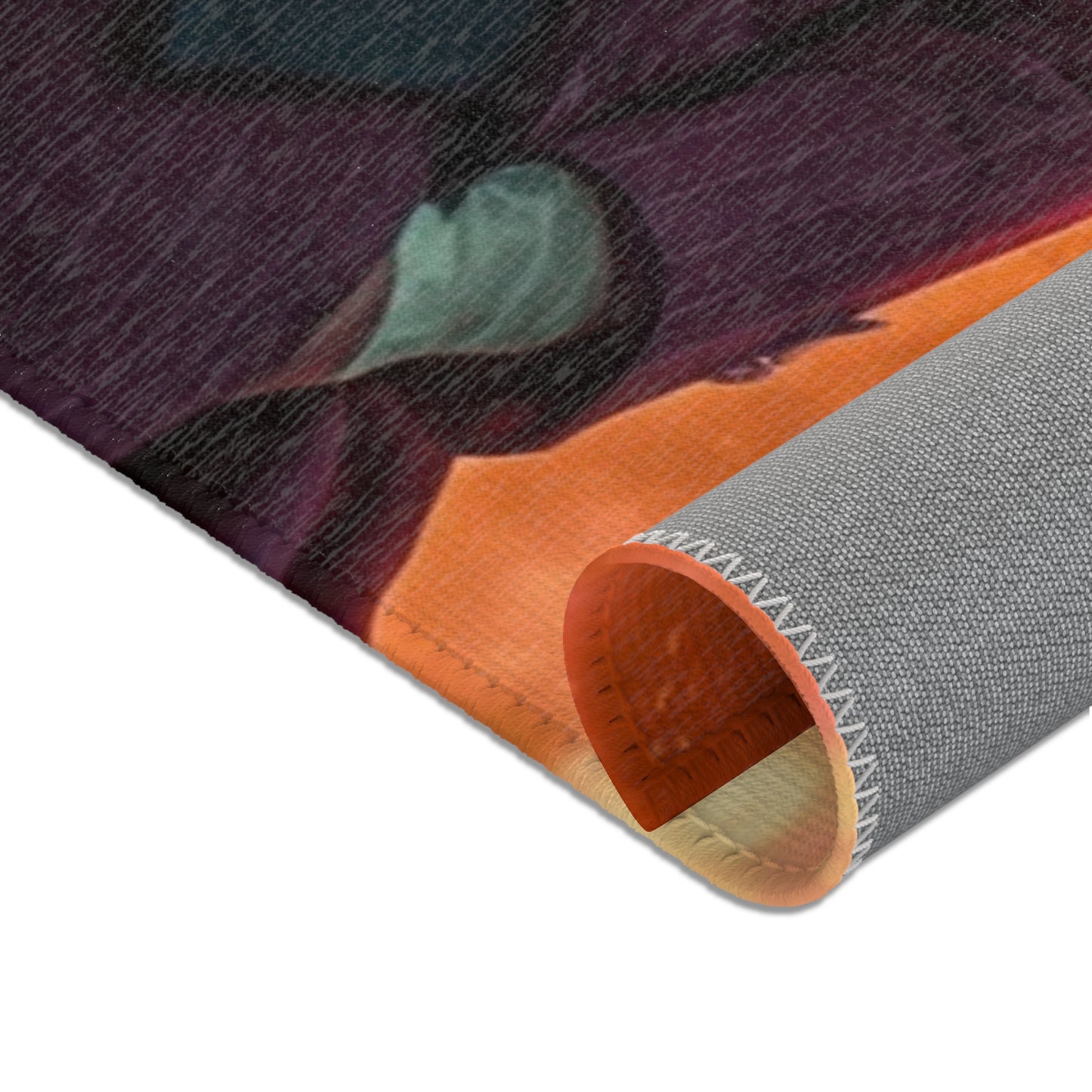 Crimson Explosion Rug – Mad Scientist’s Fiery Stand