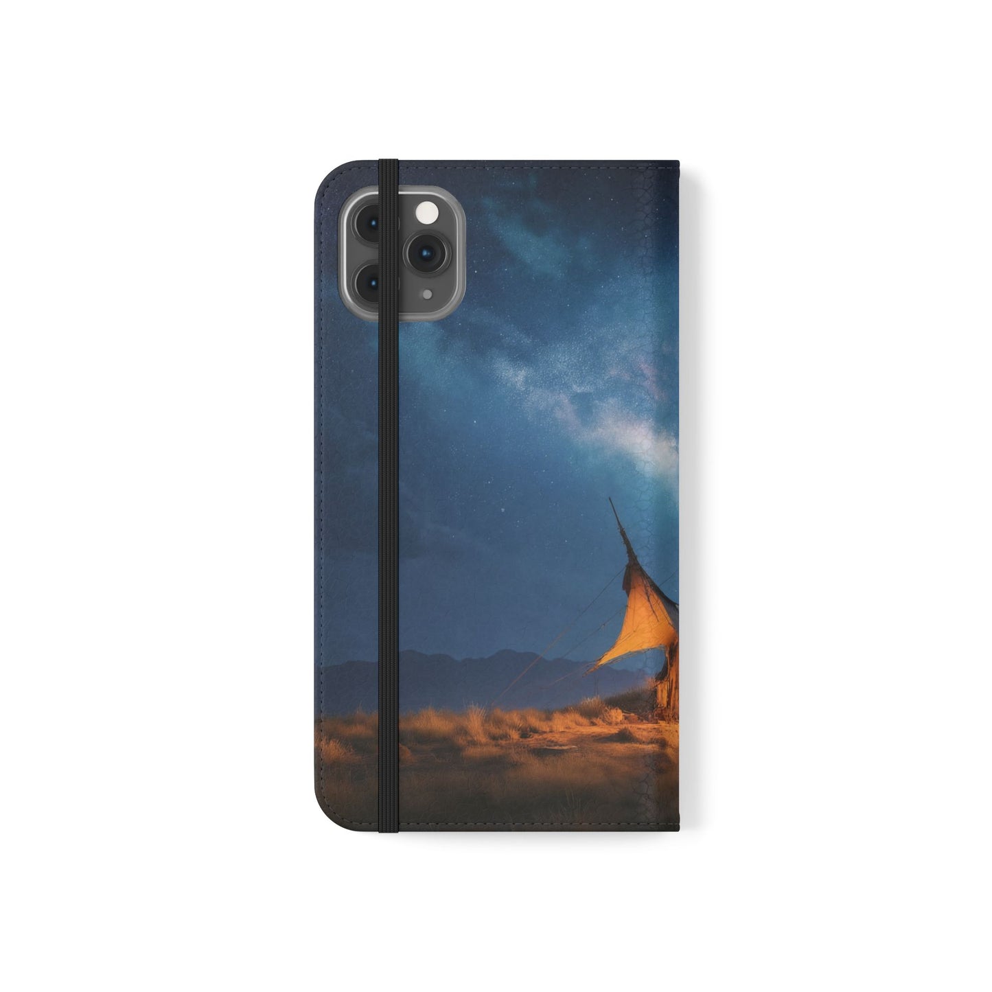 Stardust Nomad Tent Flip Cases – Milky Way Caravan Canvas