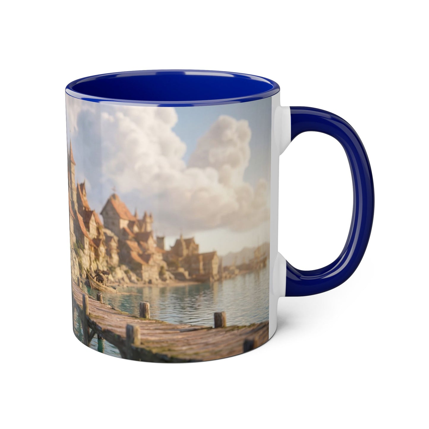 Stone Harbor Accent Mugs, 11oz – Twilight Dockside Village