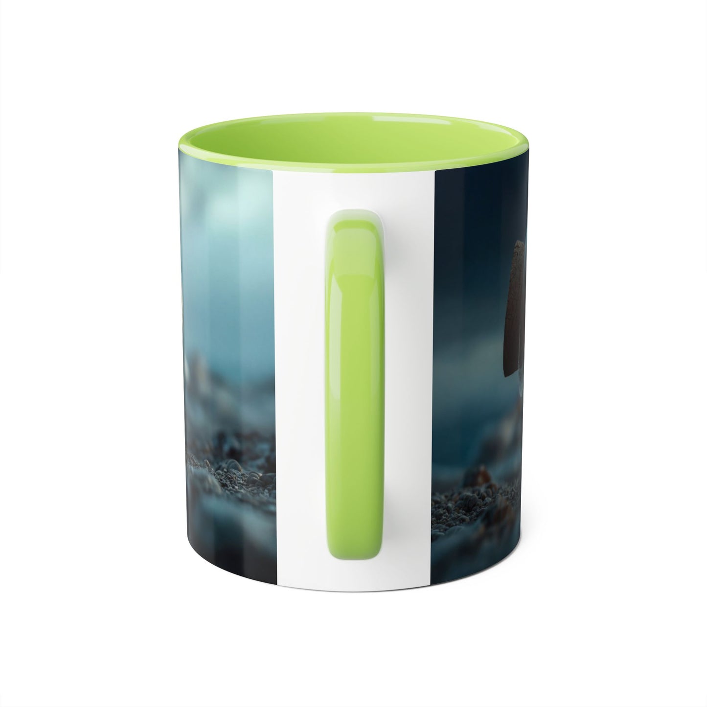 Storm Captured Accent Mugs, 11oz – Ship in a Bottle Lightning Scene