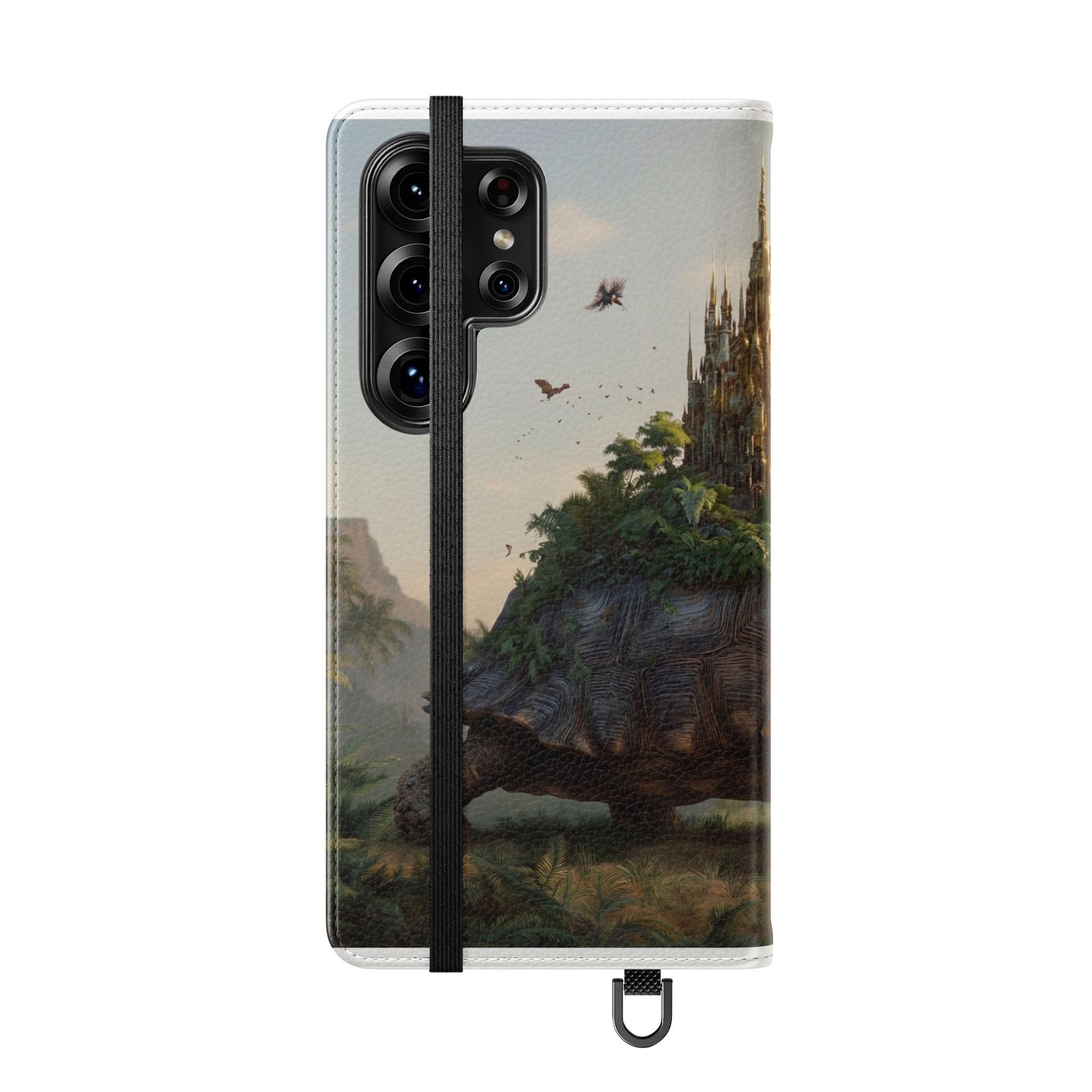 Castle Turtle Flip Cases – Golden Spire Jungle Guardian