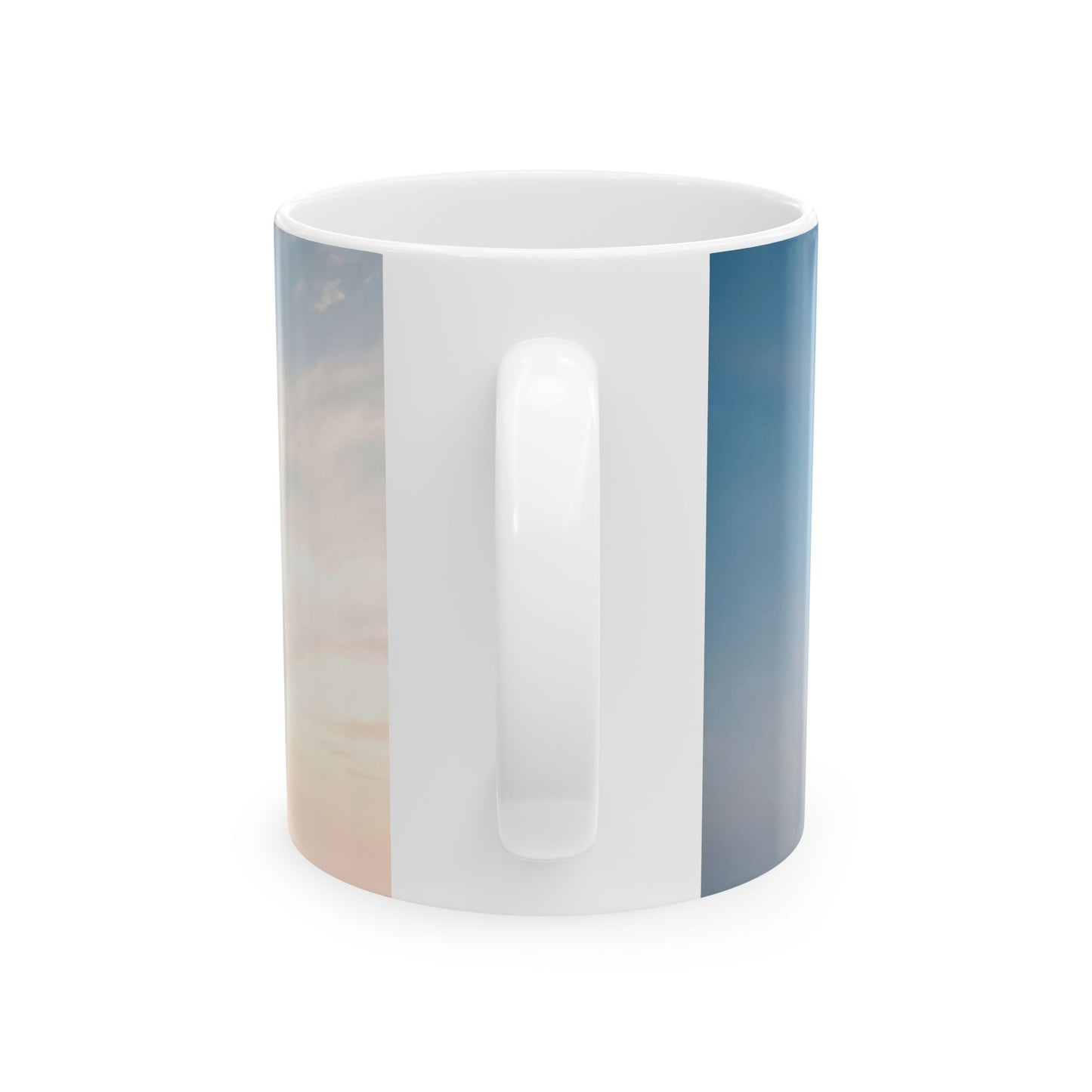 Skyward Steam Tower Ceramic Mug – Dawn’s Industrial Reverie