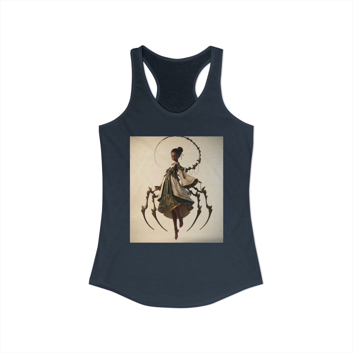Bone Sentinel Women's Ideal Racerback Tank – Verdant Guardian Float