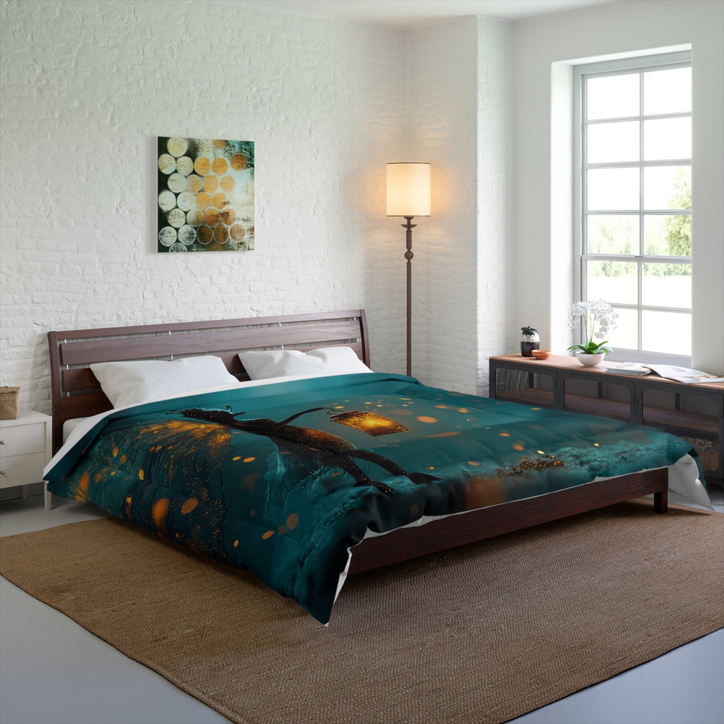 Luminescent Fairy with Lantern Comforter – Whispering Woods Glow