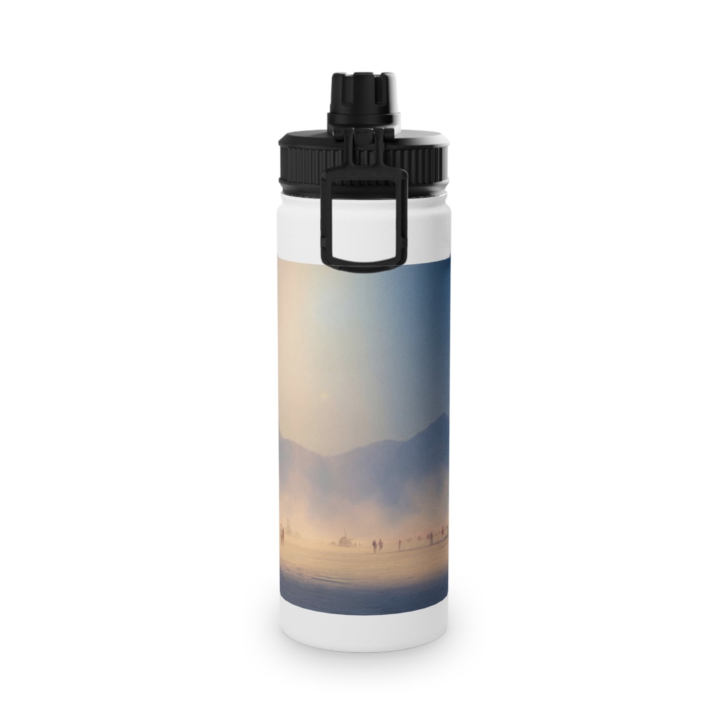 Desert Cathedral Water Bottle – Whispers of the Salt Flats
