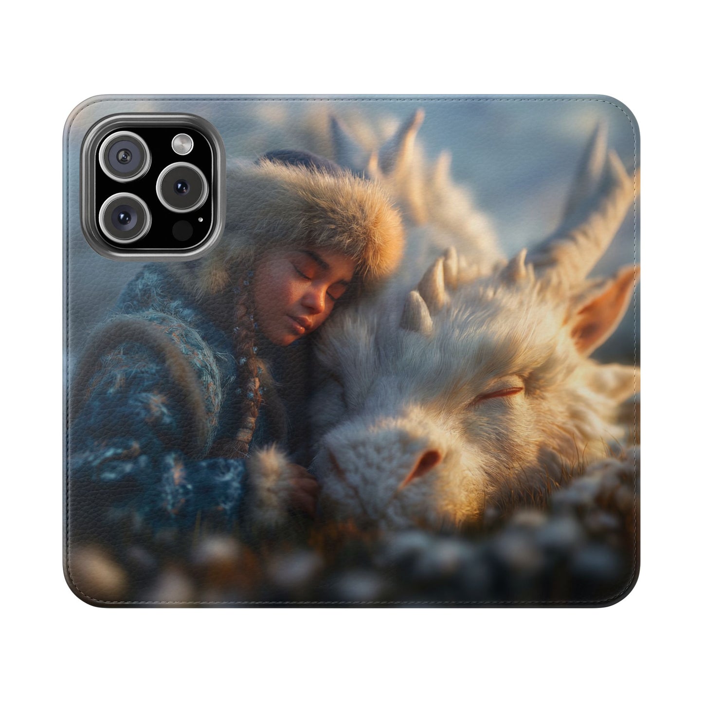 Guardian’s Rest Flip Cases – Snow-Capped Dragon and Sleeper