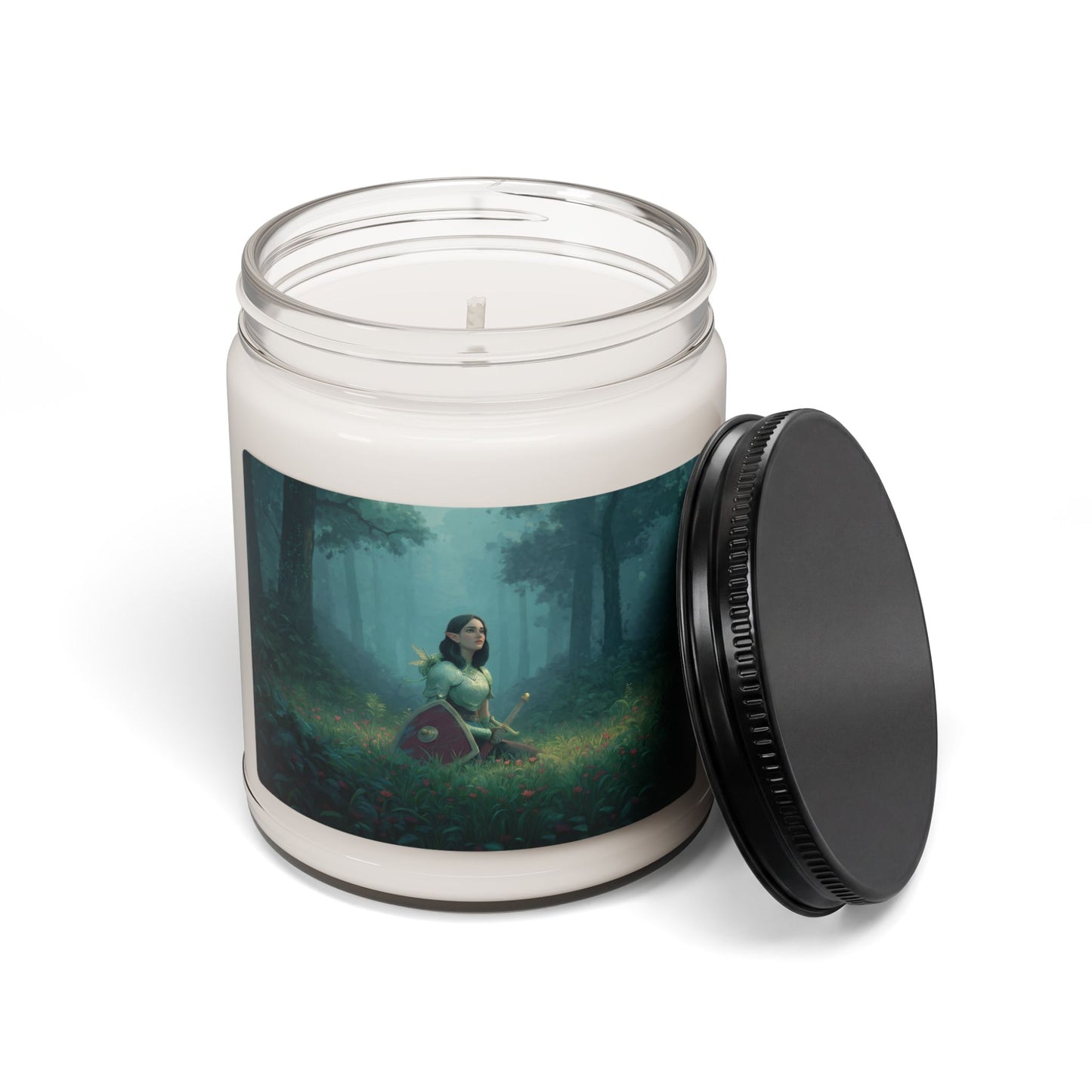 Elven Guardian Scented Soy Candle, 9oz – Whispering Woods Solace