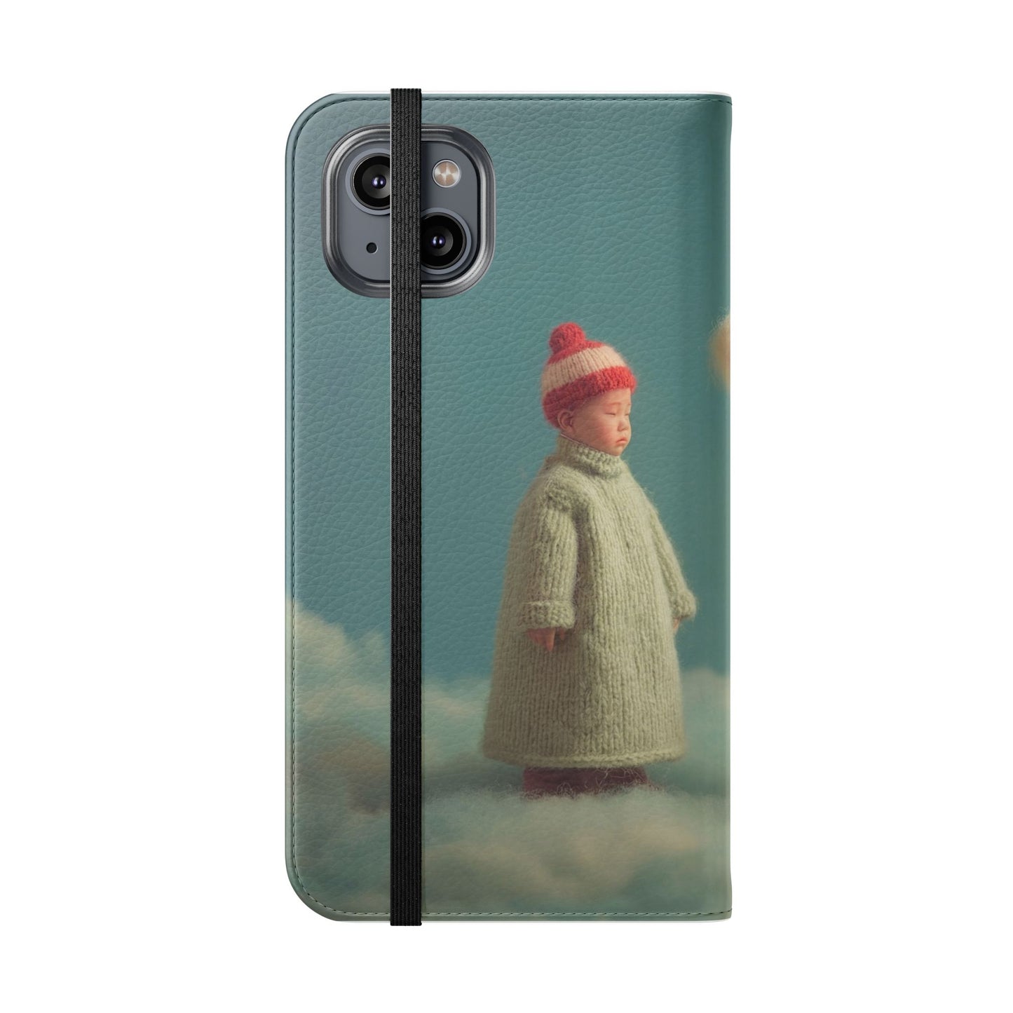 Woolly Dragon & Child Flip Cases – Cloudside Guardians