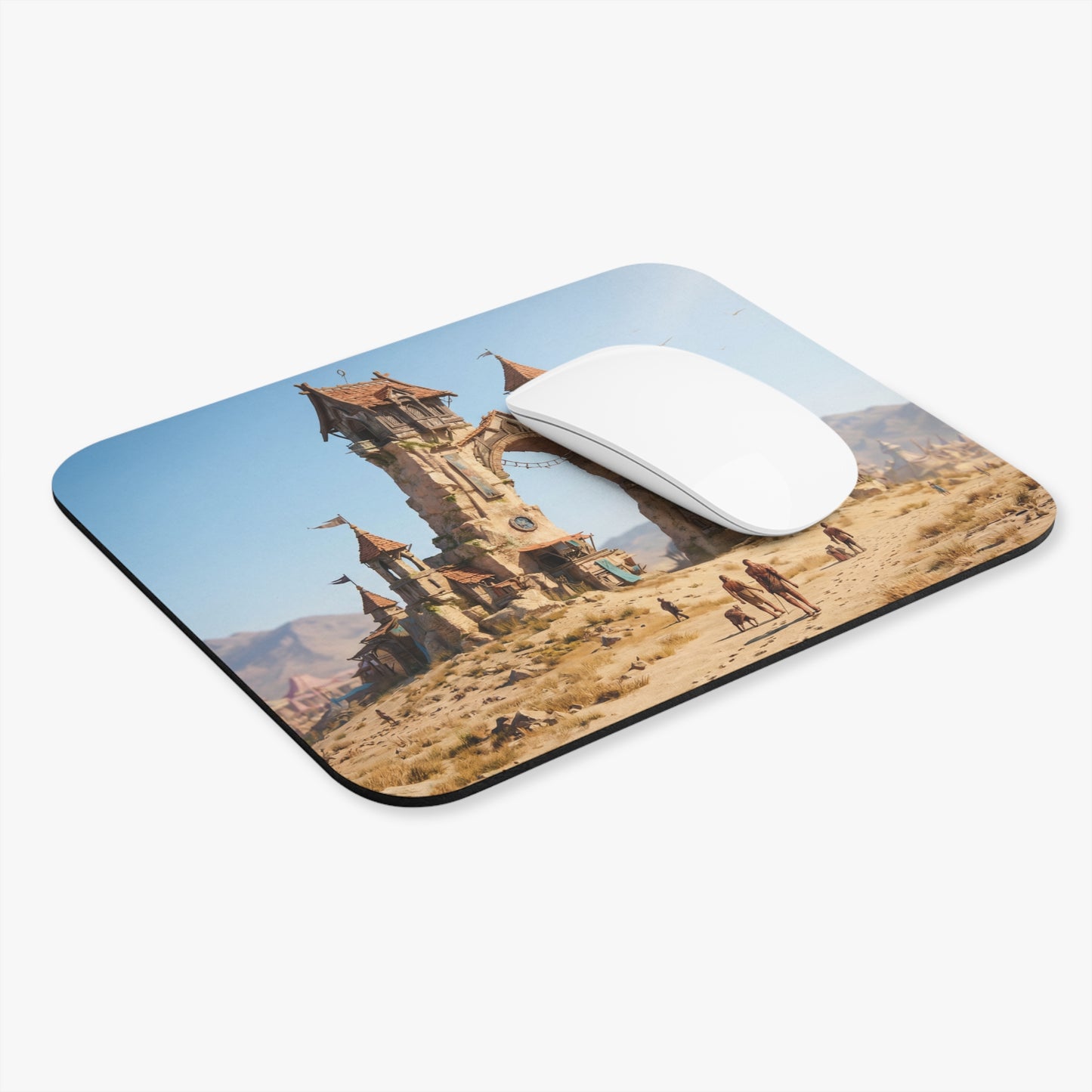 Desert Citadel Mouse Pad – Sun-Kissed Ruins of a Forgotten Kingdom