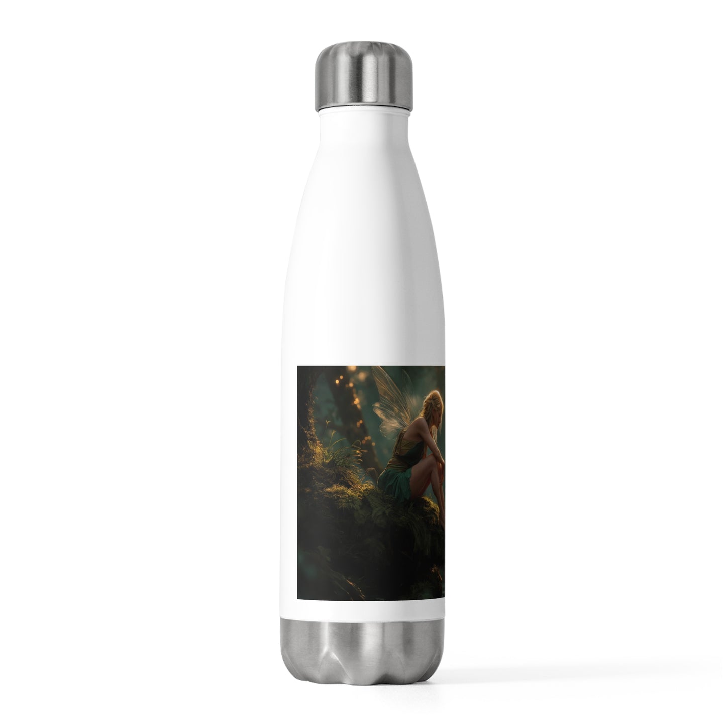 Sunlit Forest Fairy 20oz Insulated Bottle – Whispering Grove Serenity