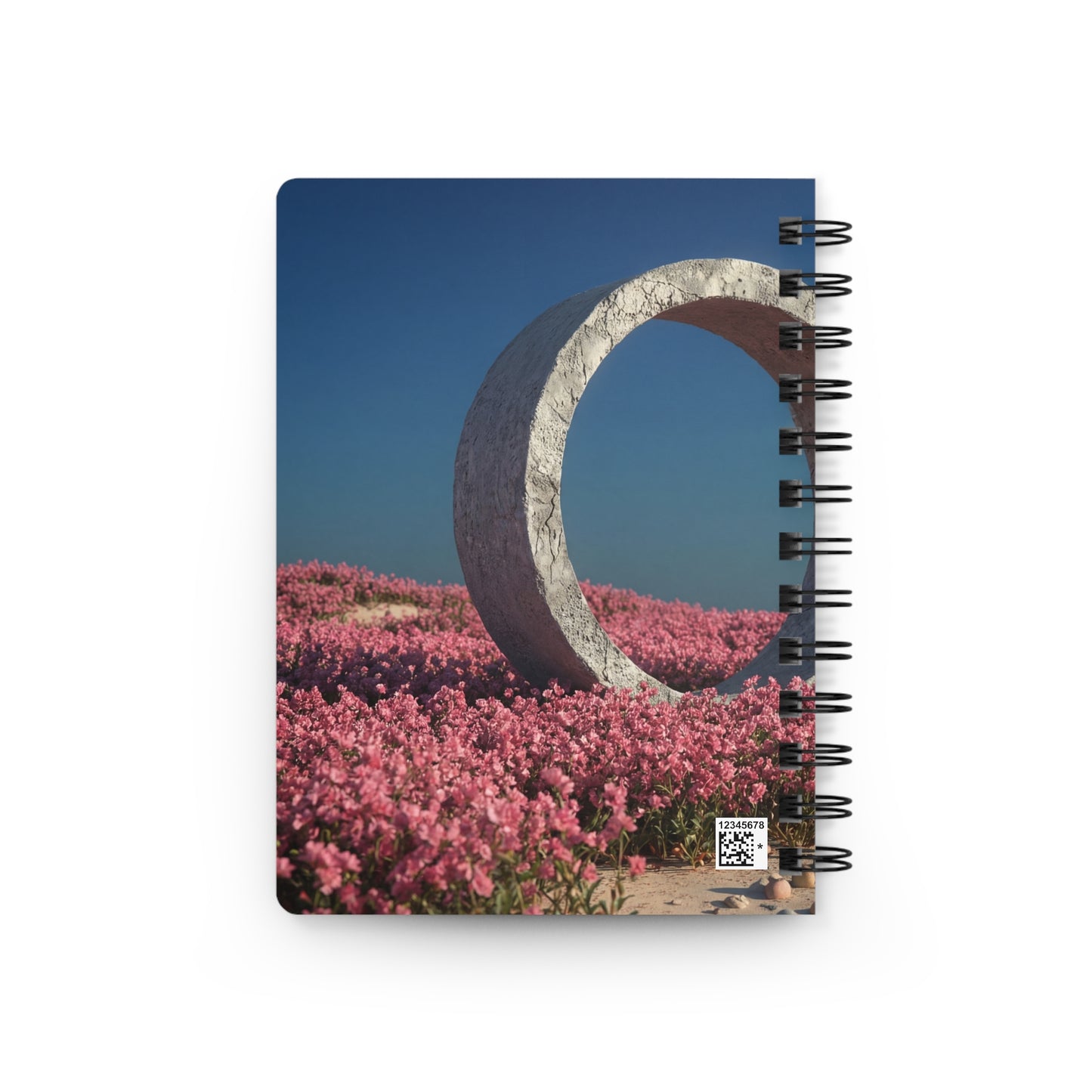 Celestial Ring Journal – Pink Petal Portal Dreamscape